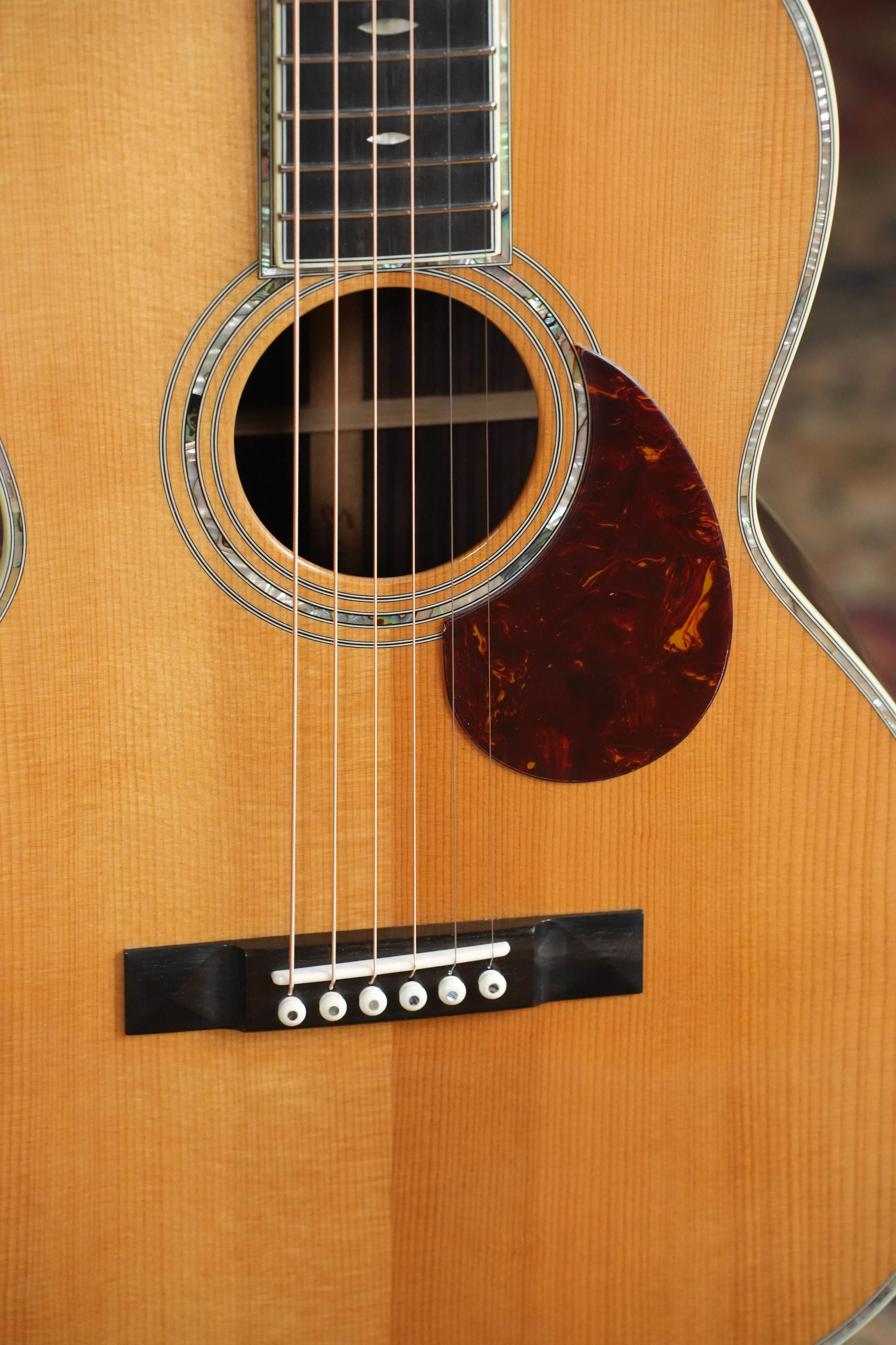 Eastman E40OO-TC Natural Gloss Finish OO Acoustic Guitar #3457