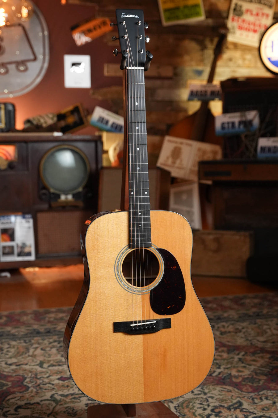 Eastman E6D-TC Dreadnought Acoustic Guitar #3757