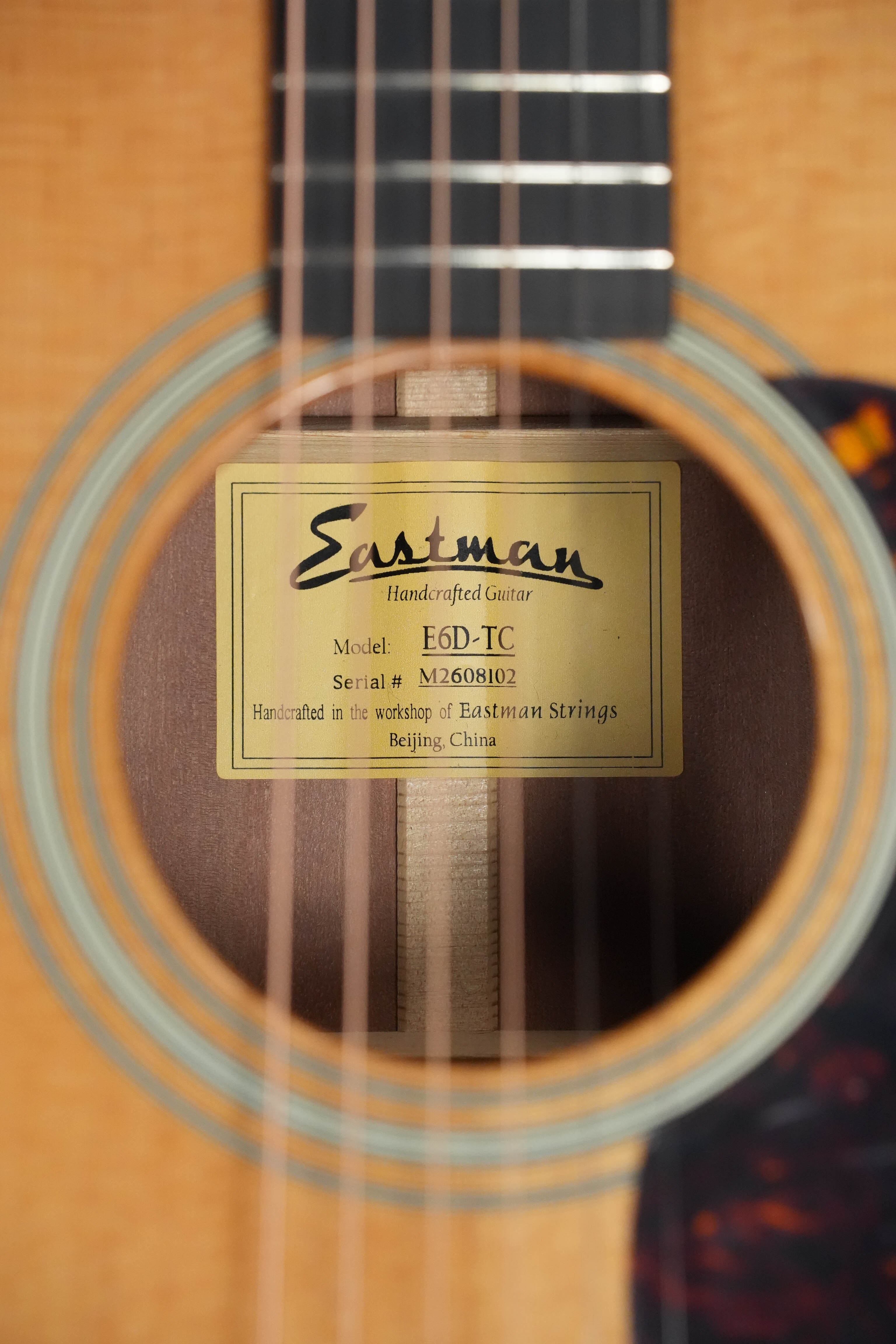 Eastman E6D-TC Dreadnought Acoustic Guitar #8102
