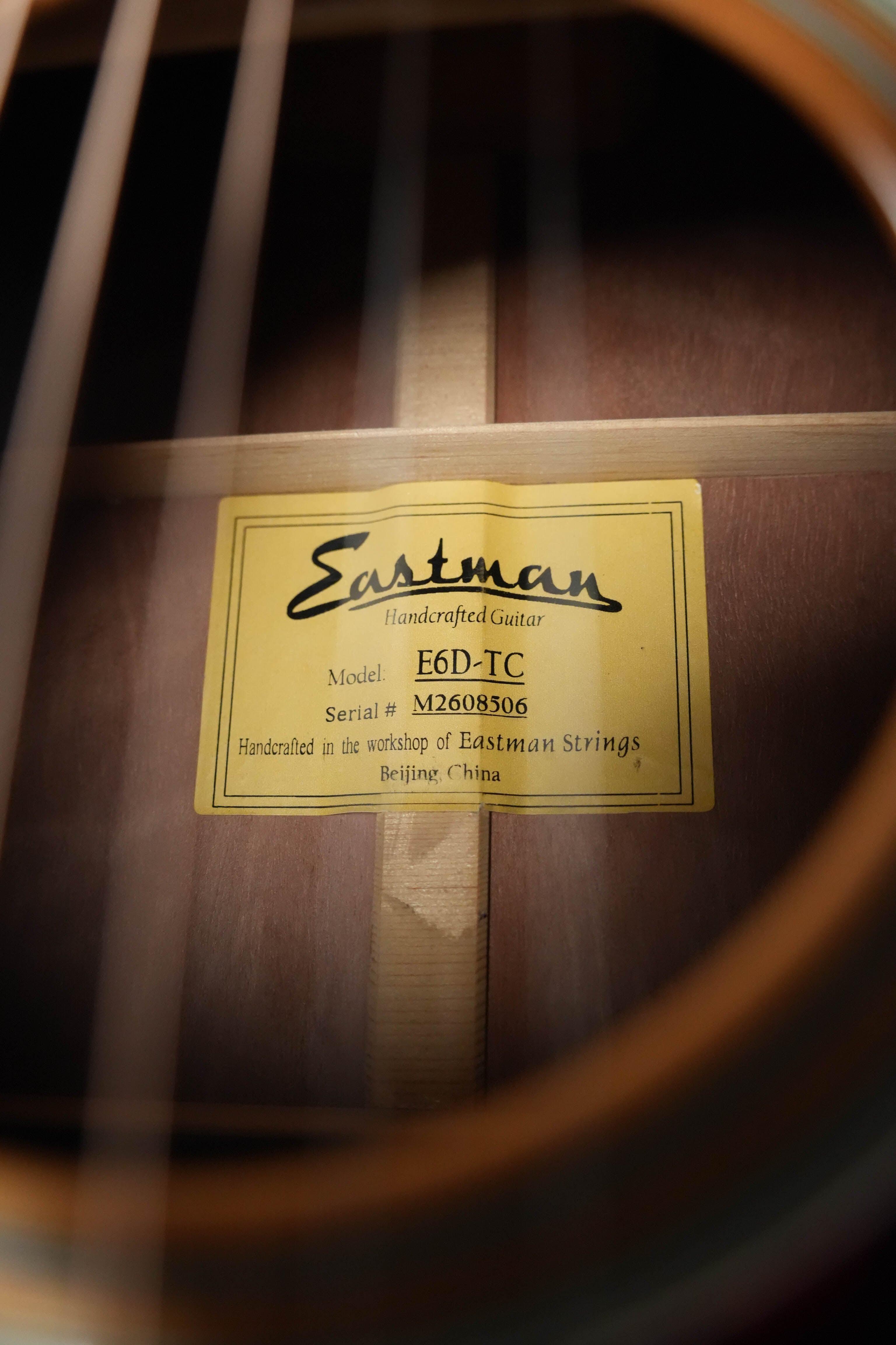Eastman E6D-TC Dreadnought Acoustic Guitar #8506