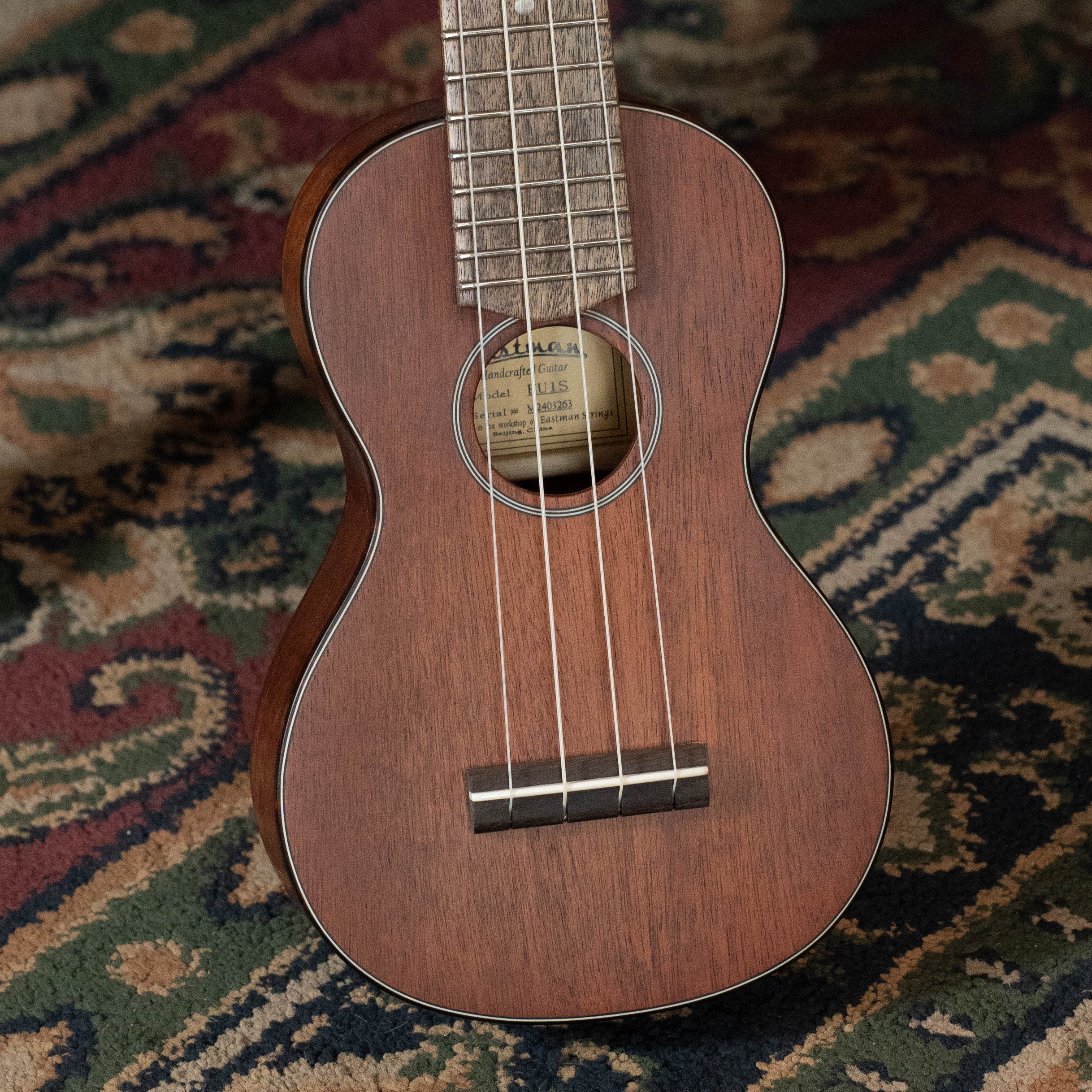 Eastman EU1-S All Mahogany Soprano Ukulele #3263