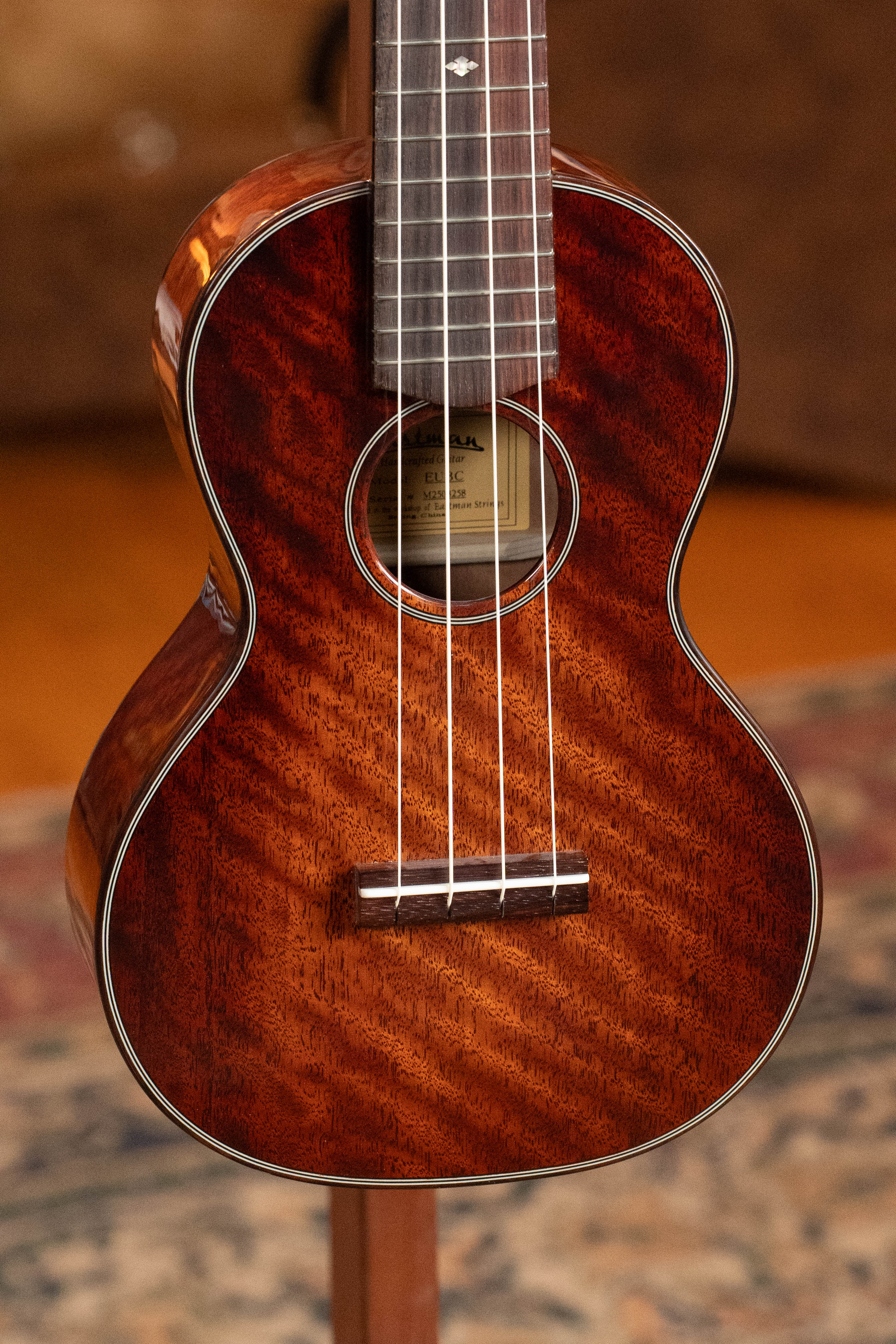 Eastman EU3-C All Mahogany Concert Ukulele #8258