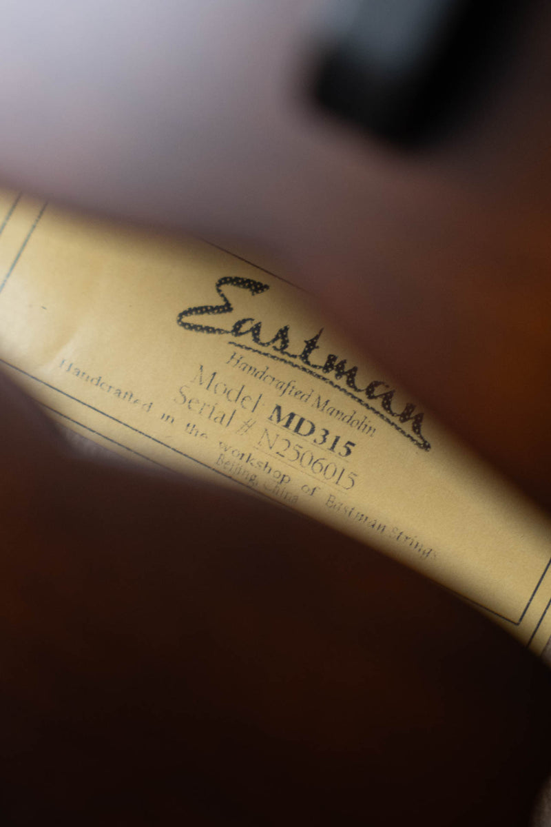 Eastman MD315 F-Style Hand-Carved Mandolin #6015