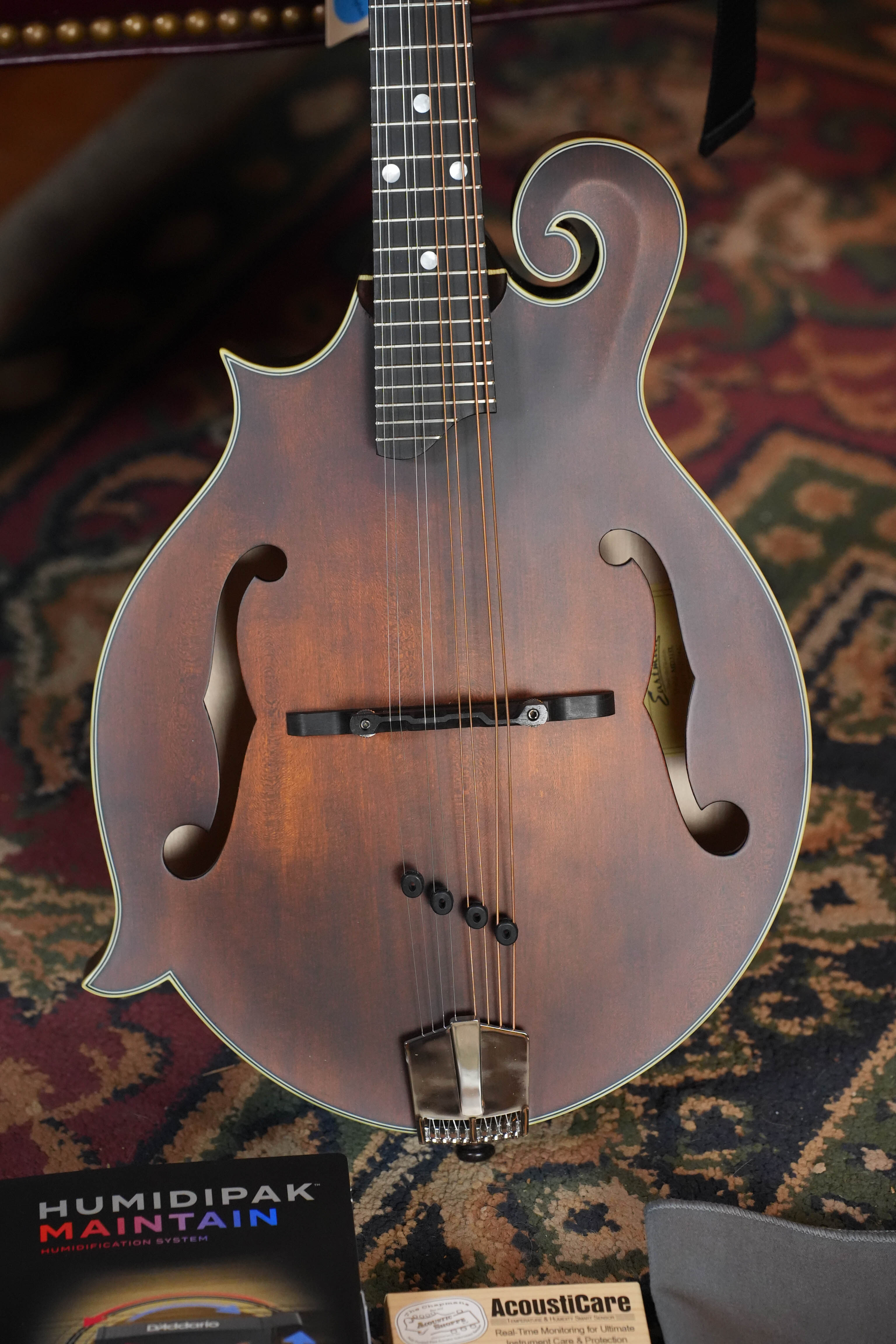 Eastman MD315L *Left-Handed* Spruce/Maple F-Style Hand-Carved Mandolin #3427