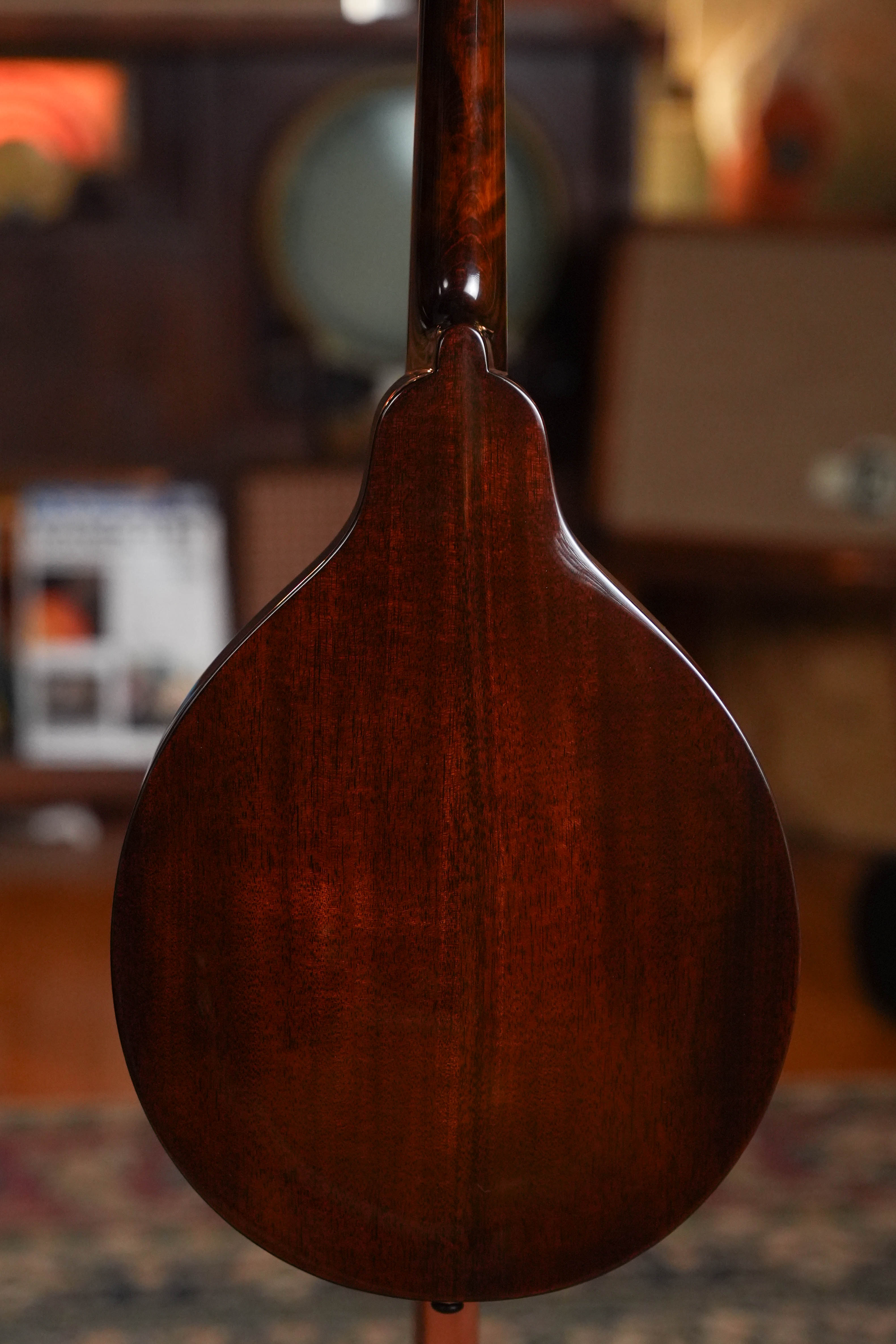 Eastman MD404-BK Black Top Oval Hole A-Style Mandolin #5875