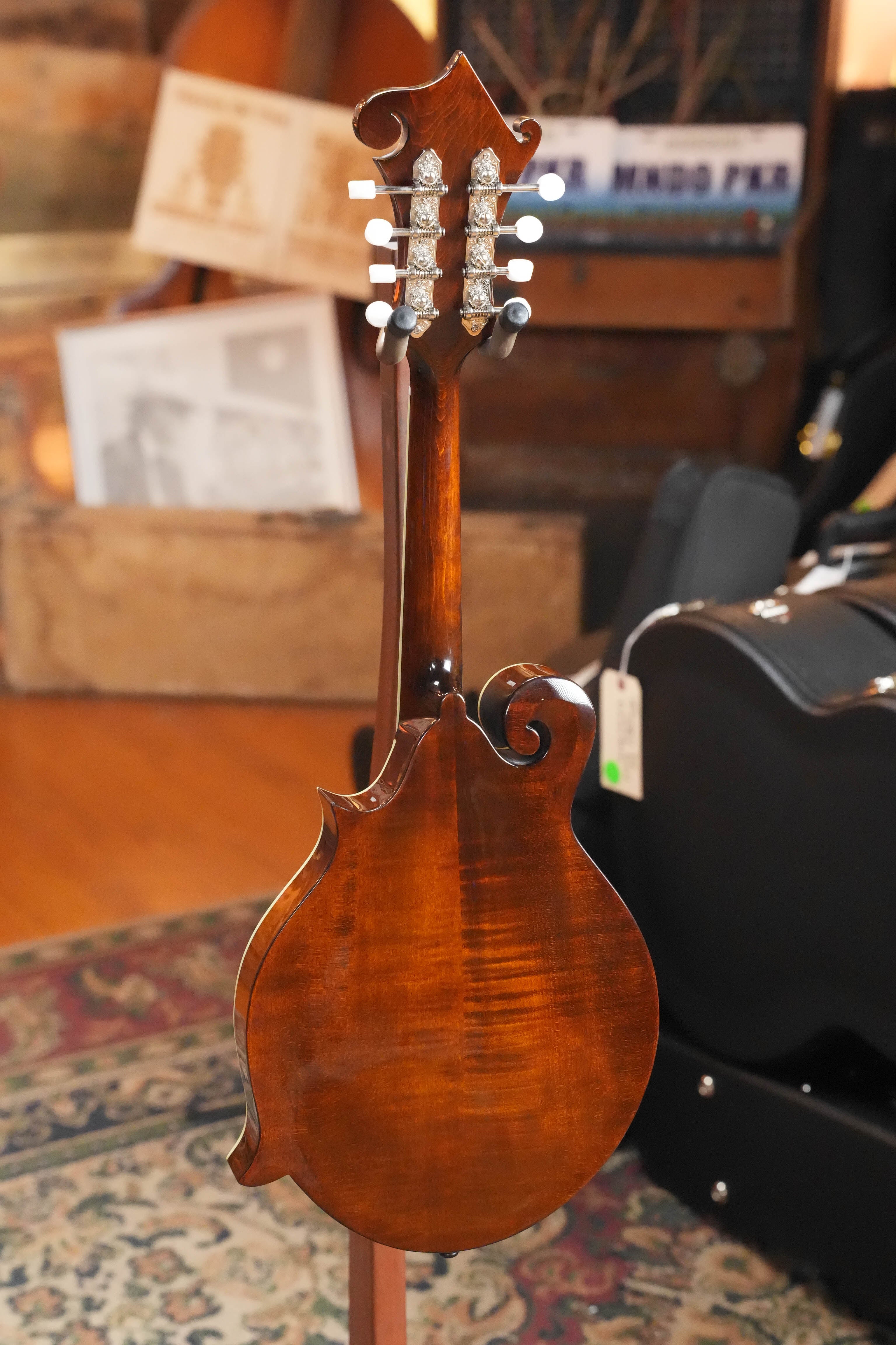Eastman MD515-BK-LTD Limited Edition Black Gloss F-Style Mandolin #0105