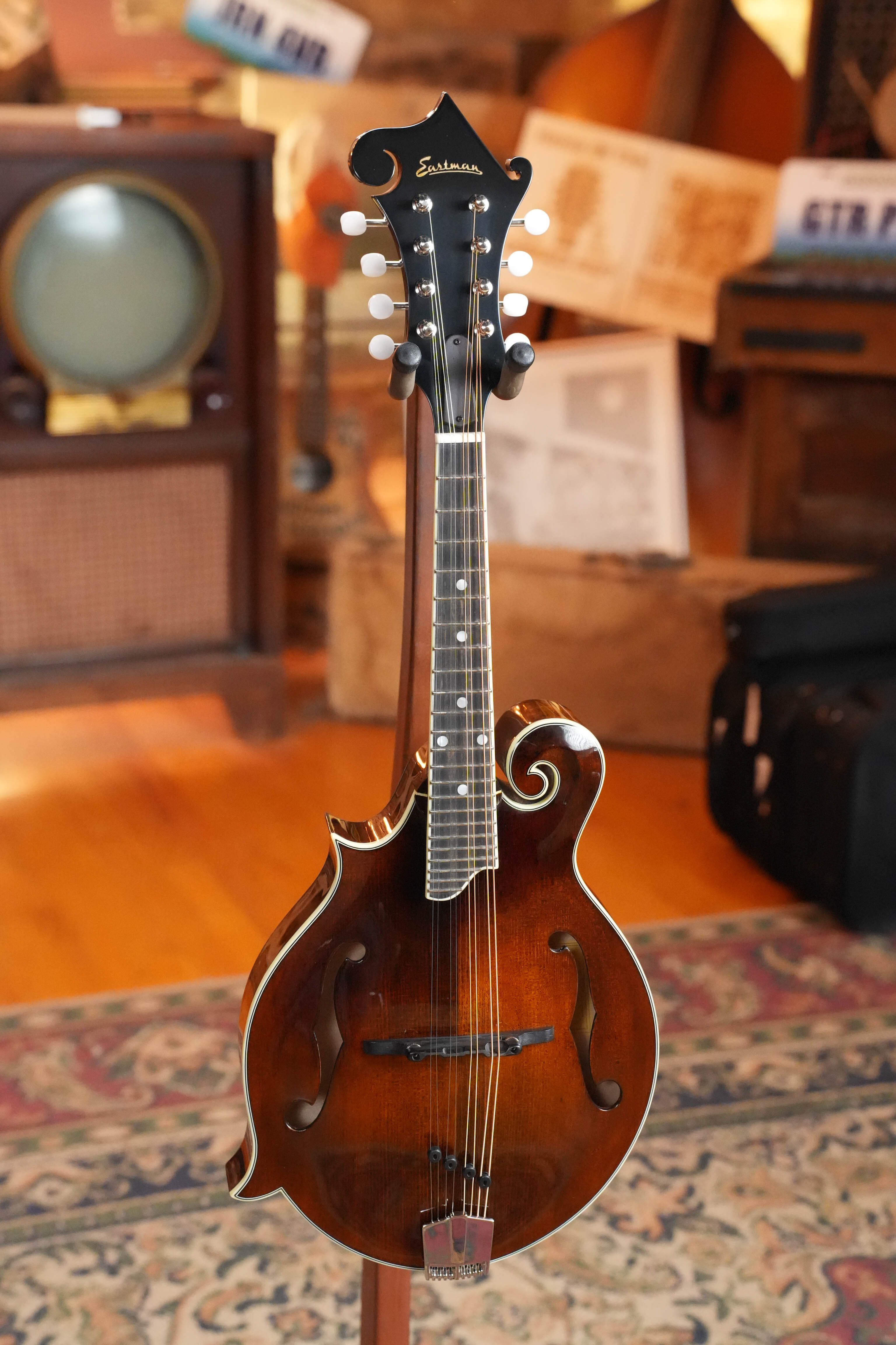 Eastman MD515L *Left-Handed* Spruce/Maple F-Style Classic Finish Mandolin #3856