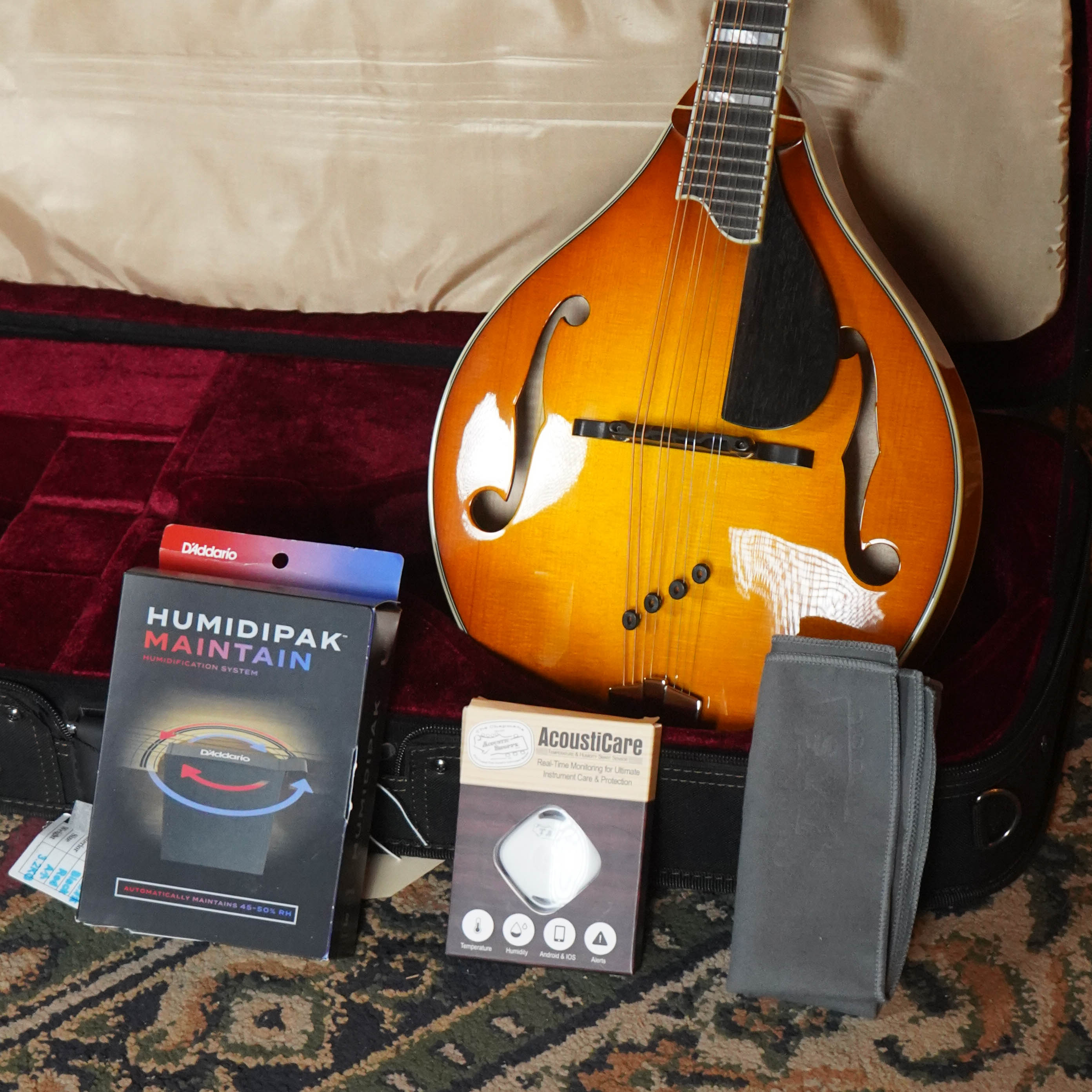Eastman MD605-GB Goldburst A-Style Mandolin #3556