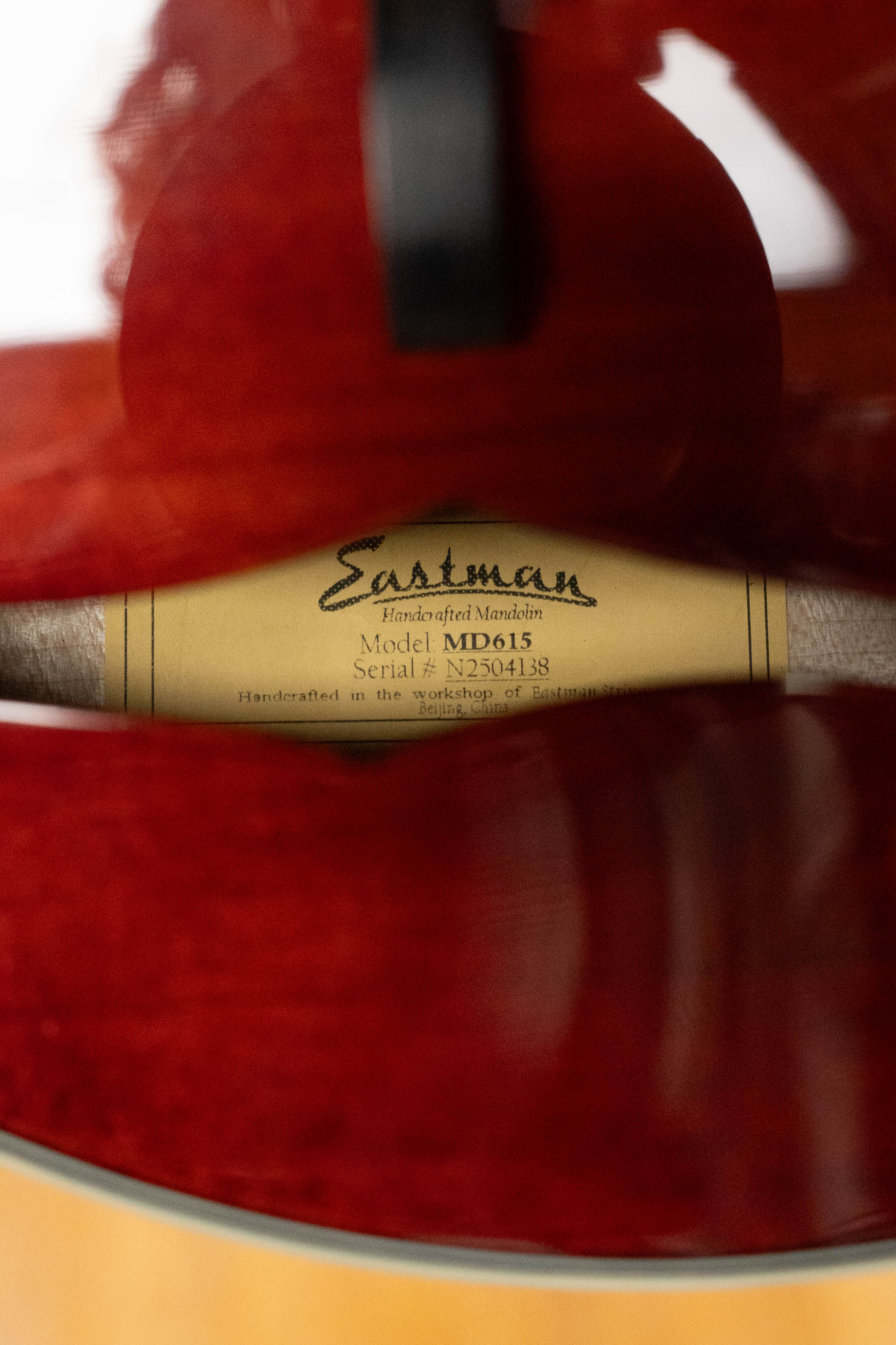 Eastman MD615 Spruce/Maple F-Style Mandolin w/K&K Pickup #4138