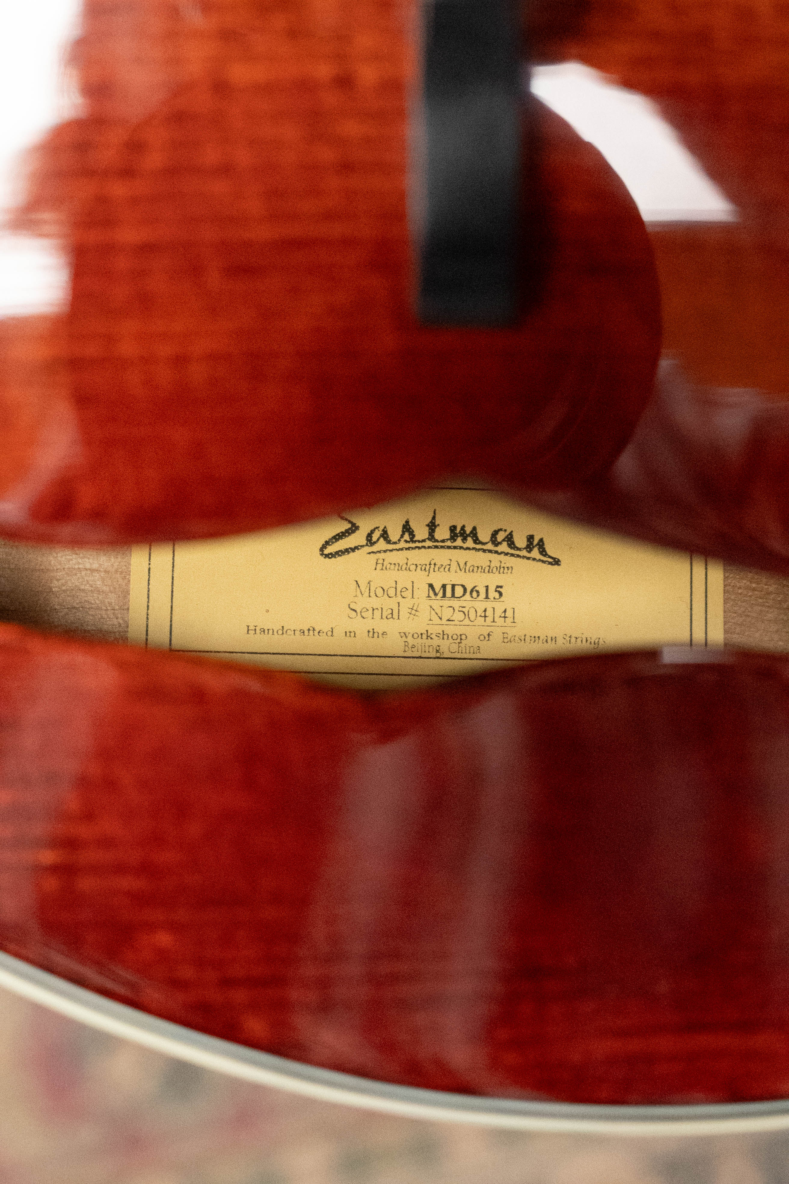 Eastman MD615 Spruce/Maple F-Style Mandolin w/K&K Pickup #4141