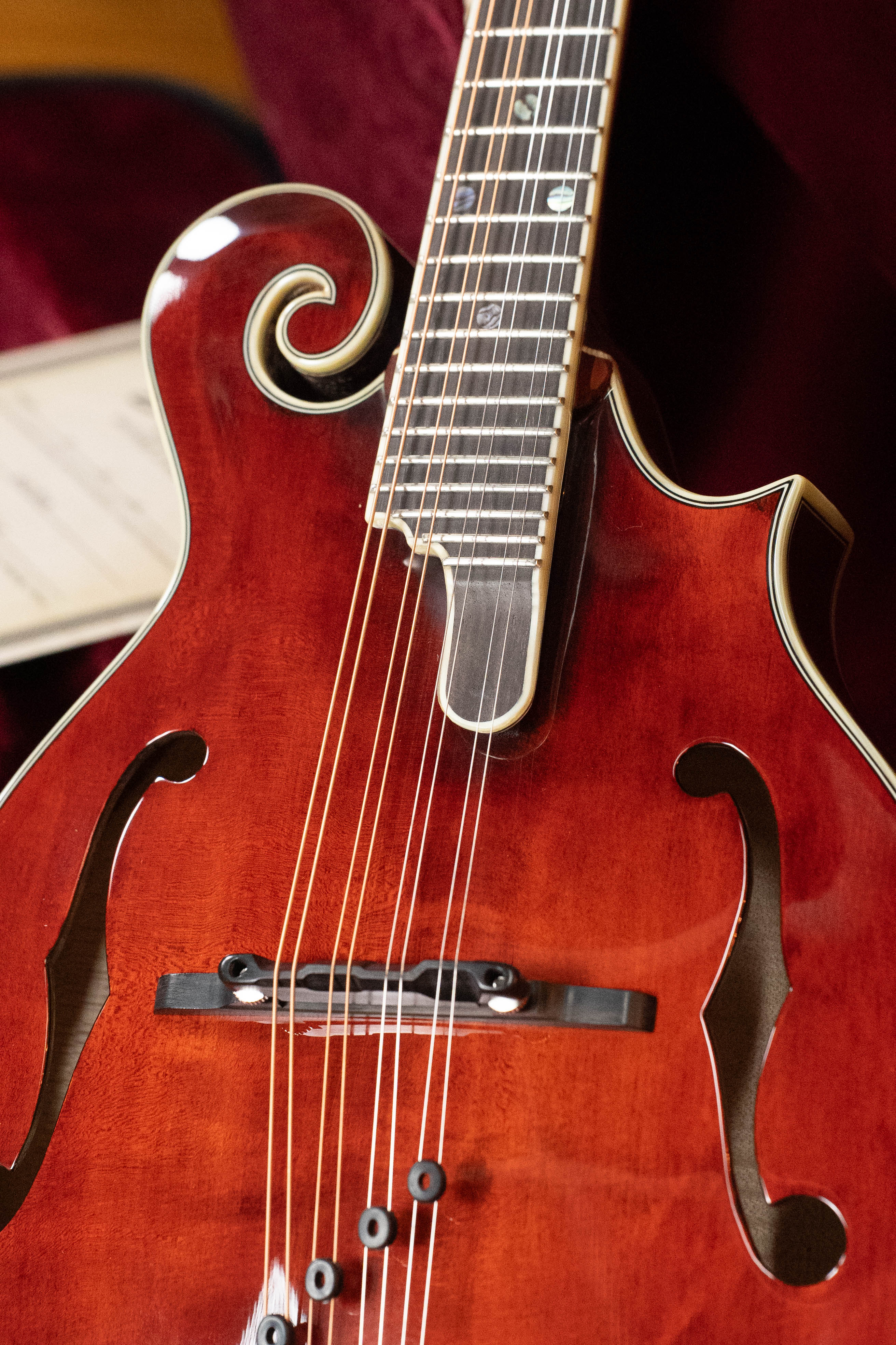 Eastman MD815 Adirondack Spruce/Flamed Maple F-Style Mandolin #1937