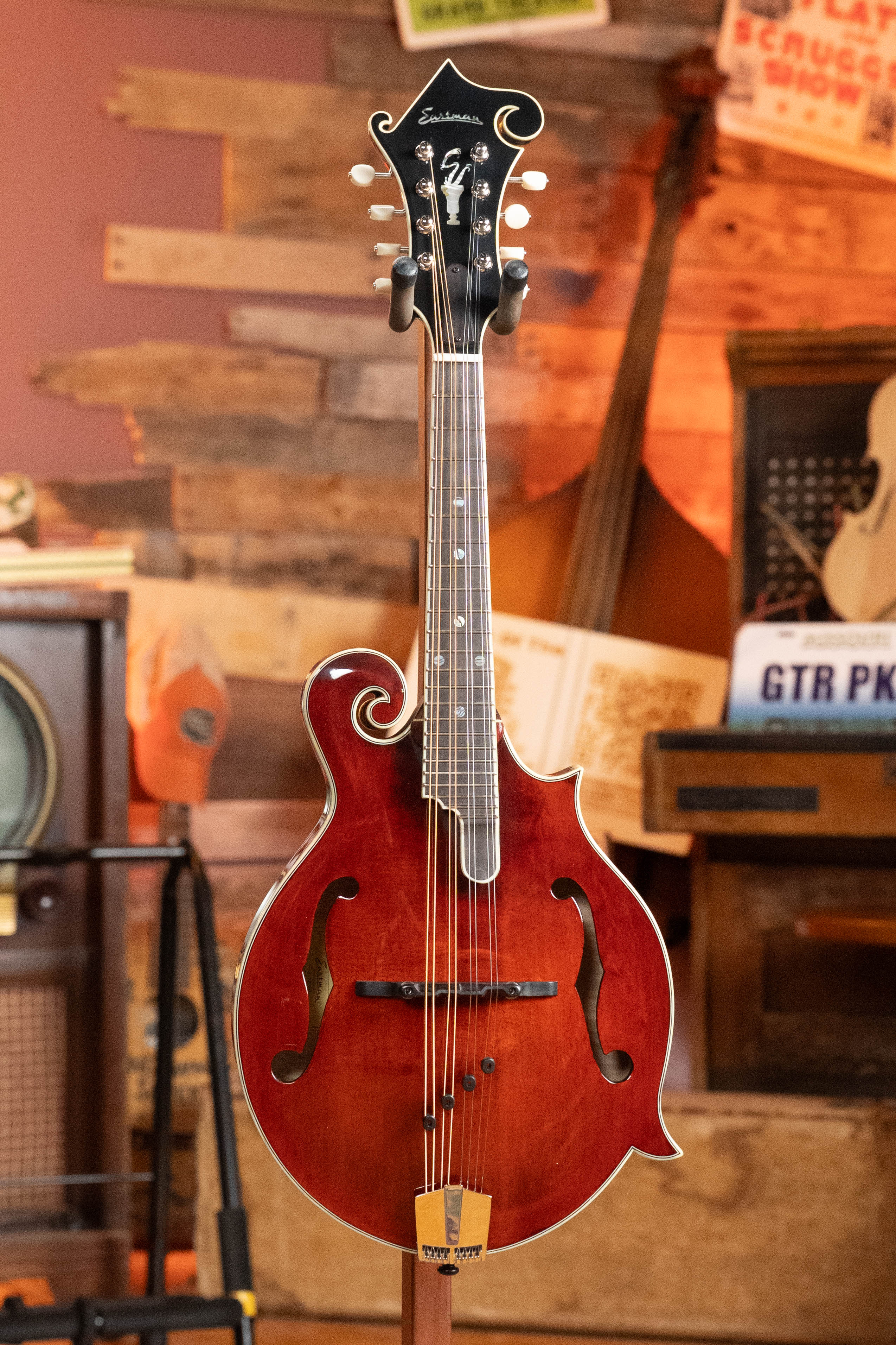 Eastman MD815 Adirondack Spruce/Flamed Maple F-Style Mandolin #1937