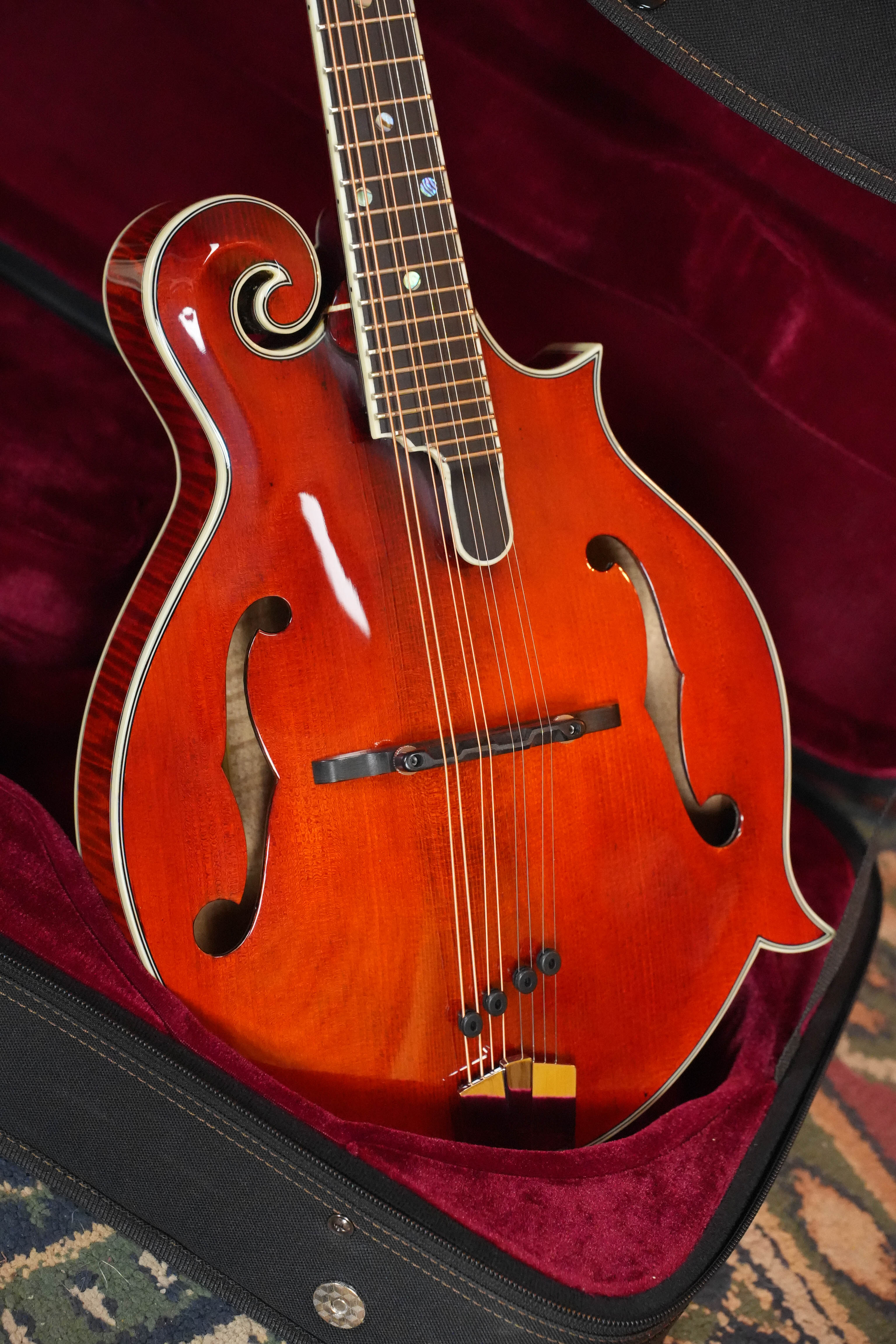 Eastman MD815 Adirondack Spruce/Flamed Maple F-Style Mandolin #5454