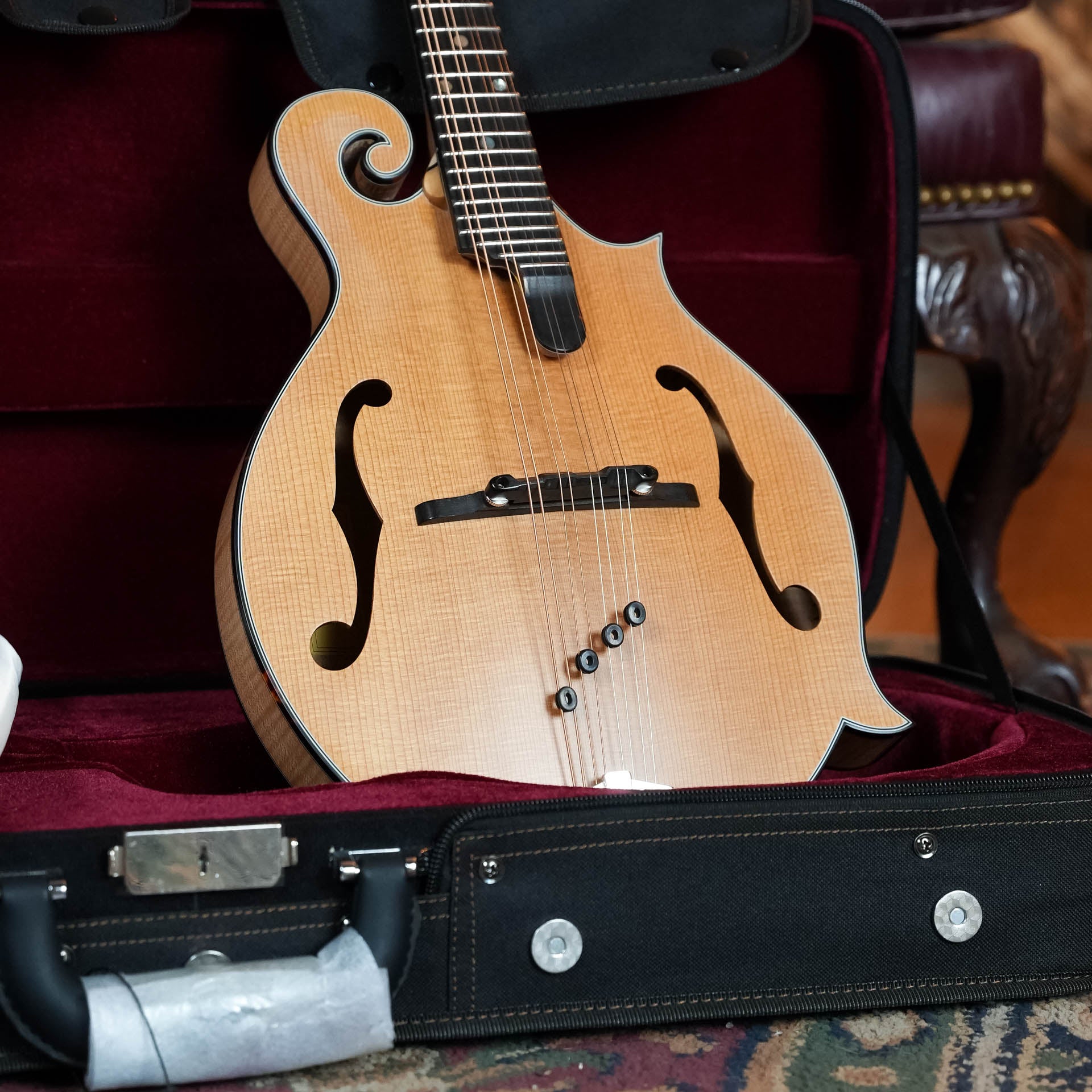 Eastman MD915-BD Adirondack/Flamed Maple F-style Mandolin #5821