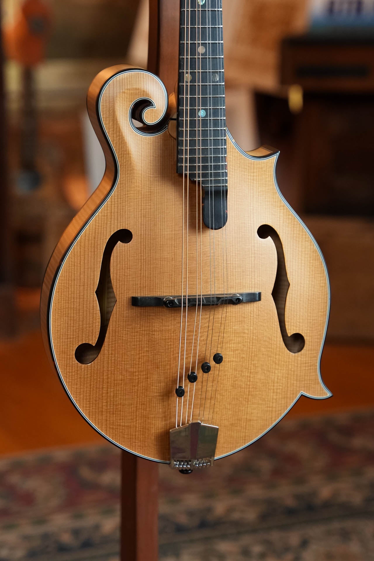 Eastman MD915-BD Adirondack/Flamed Maple F-style Mandolin #5821