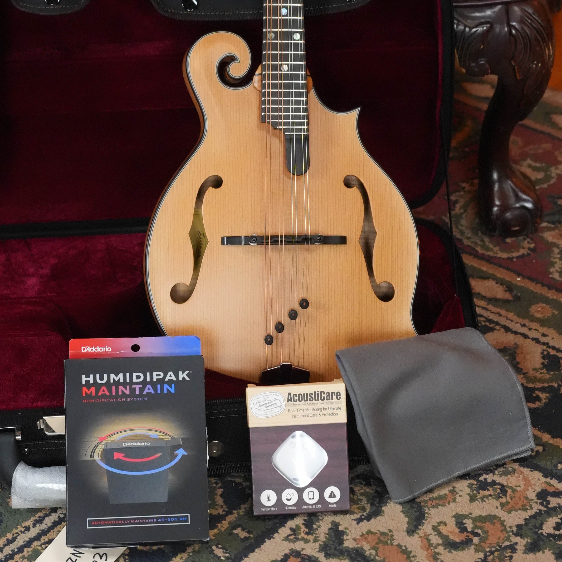 Eastman MD915-BD Blonde Dakota F-Style Mandolin #5817