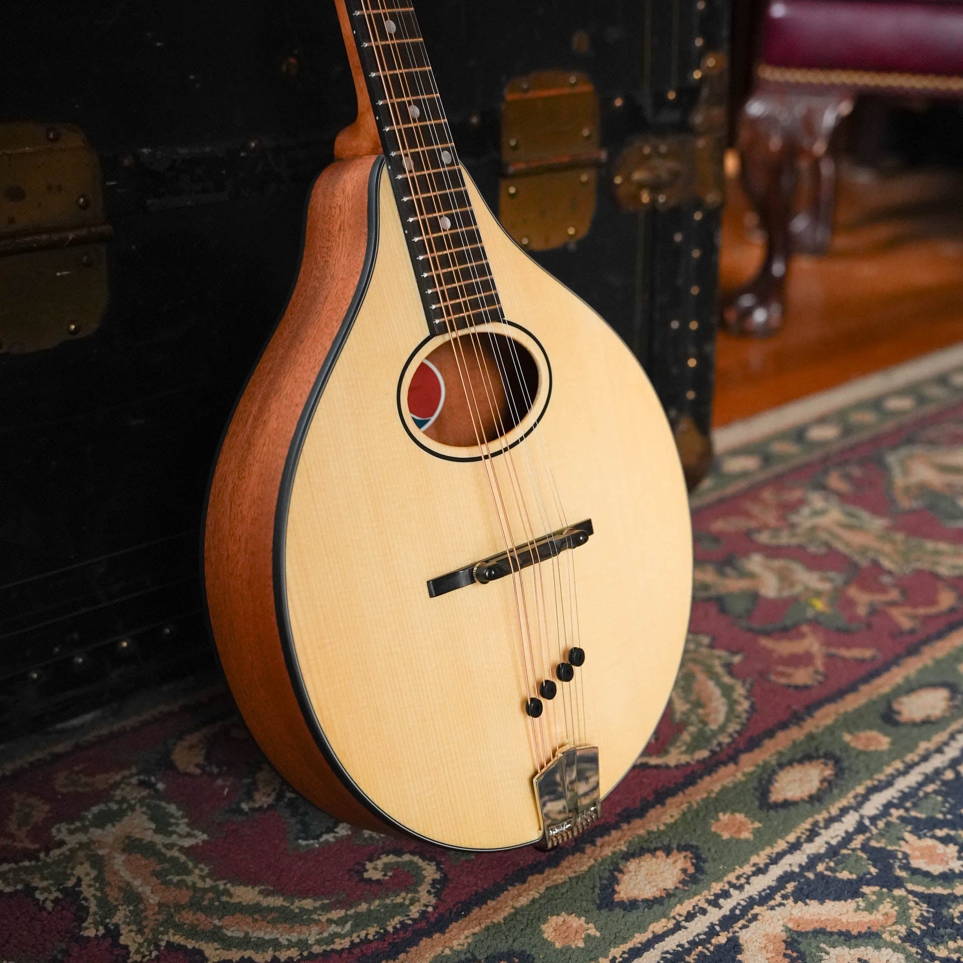 Eastman PCH-M104-NAT Natural Flattop A-Style Mandolin #0633