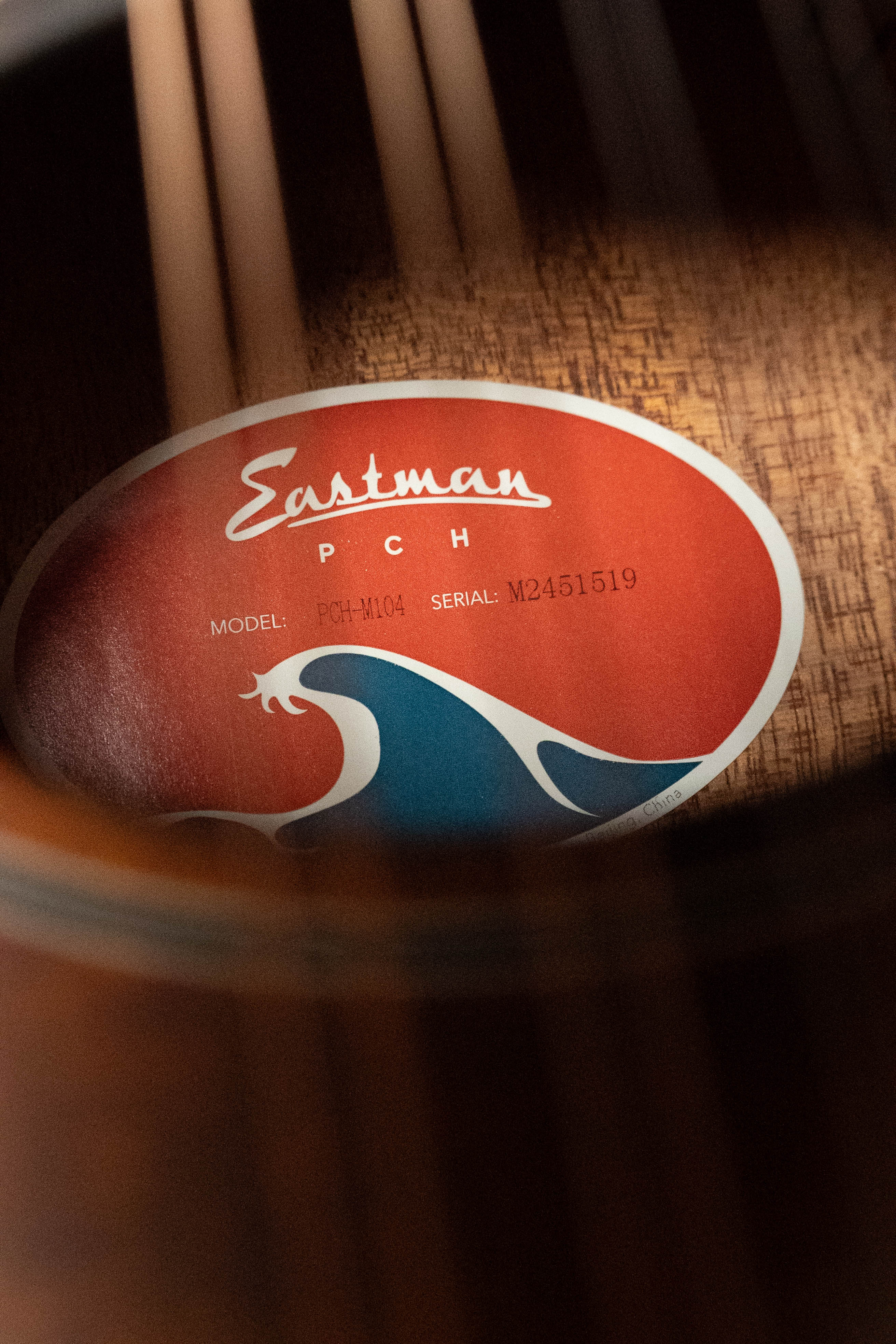 Eastman PCH-M104 Solid Spruce/Laminated Mahogany Flattop A-Style Mandolin #1519