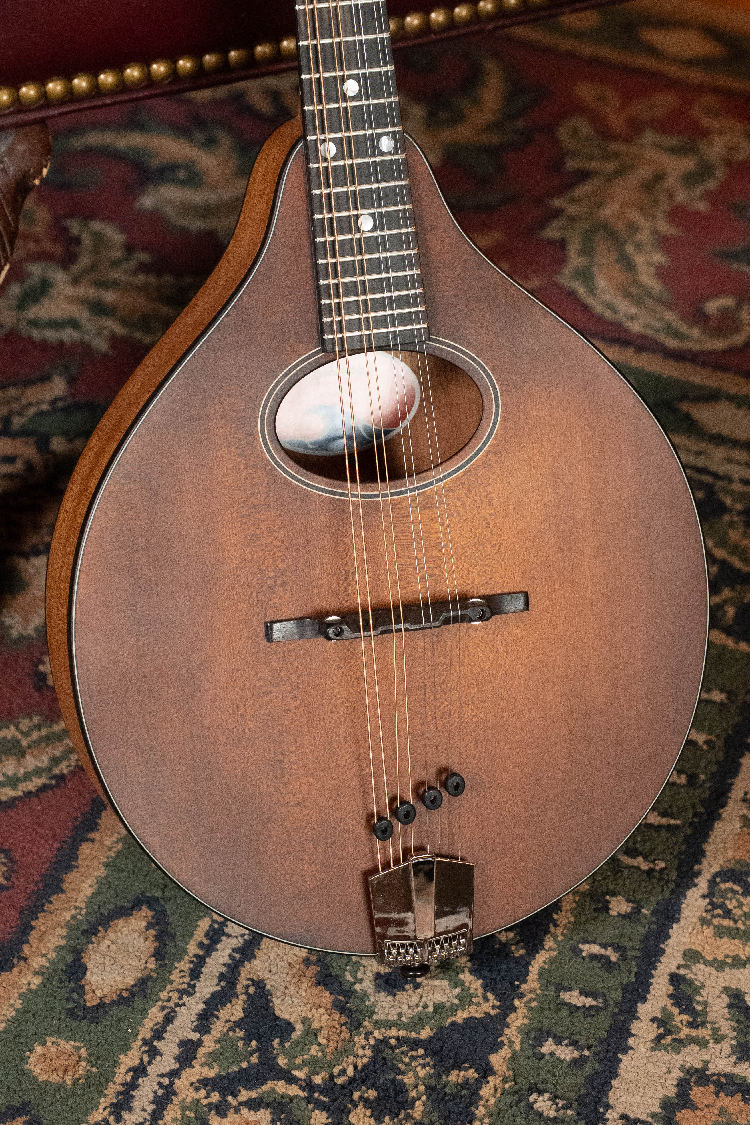 Eastman PCH-M104 Solid Spruce/Laminated Mahogany Flattop A-Style Mandolin #1521