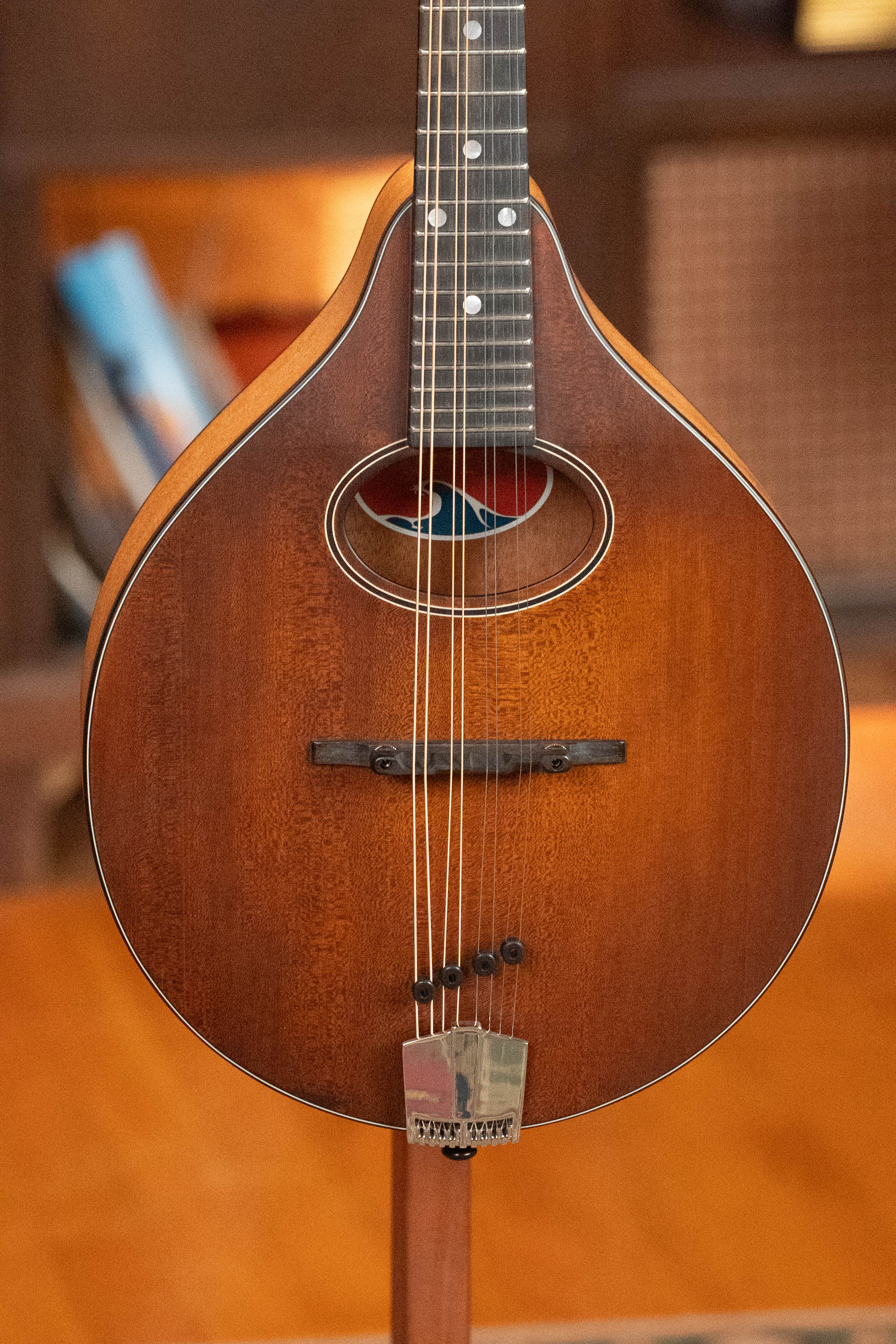 Eastman PCH-M104 Solid Spruce/Laminated Mahogany Flattop A-Style Mandolin #1521