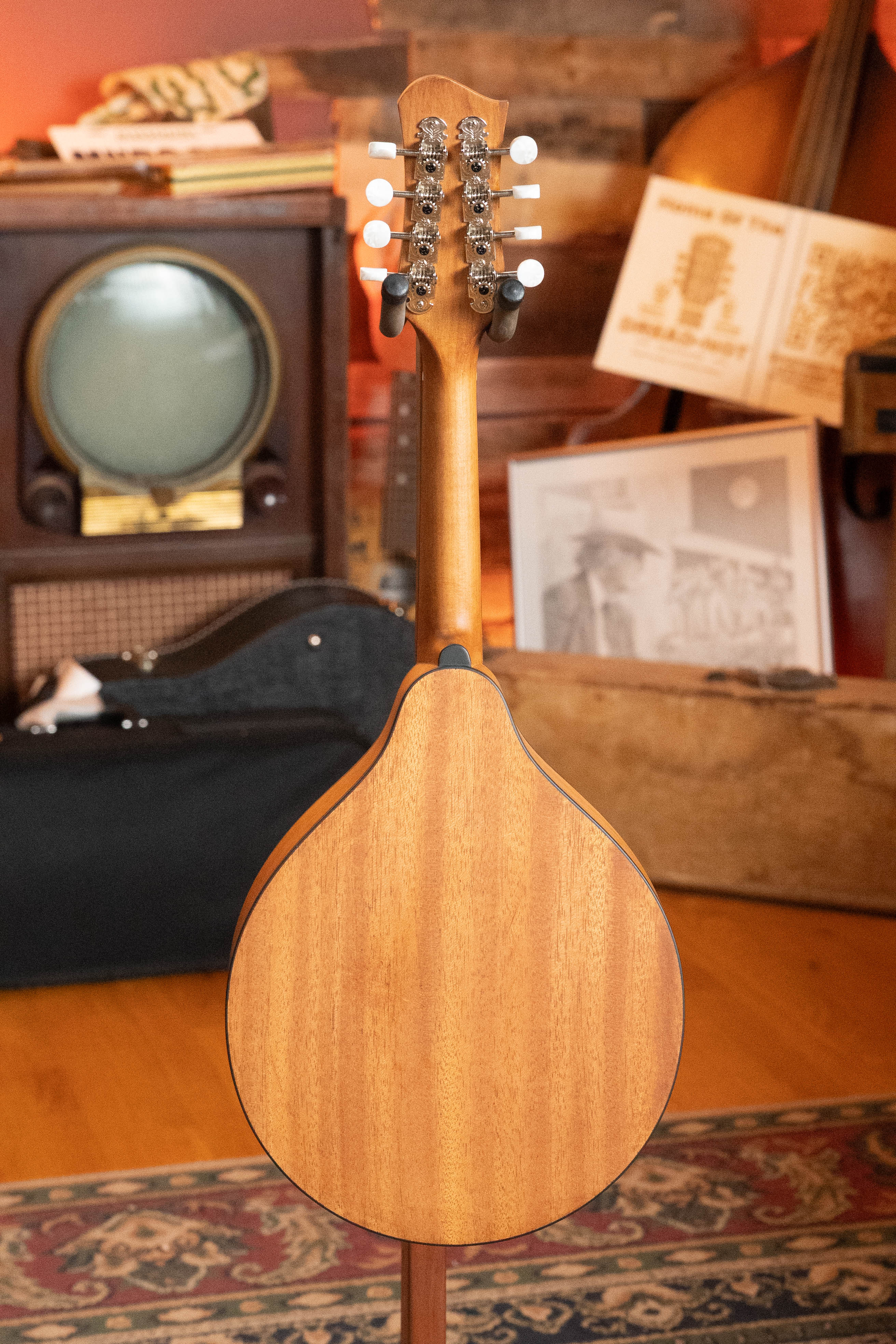 Eastman PCH-M104 Solid Spruce/Laminated Mahogany Flattop A-Style Mandolin #1752