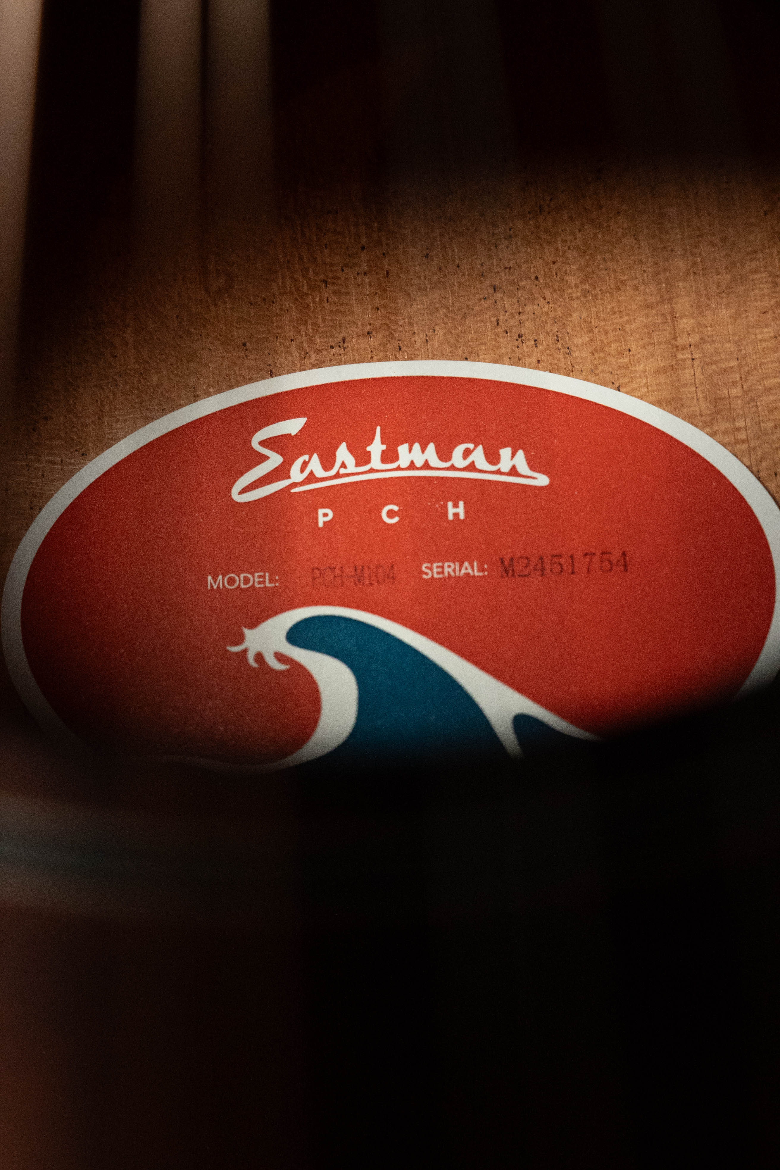 Eastman PCH-M104 Solid Spruce/Laminated Mahogany Flattop A-Style Mandolin #1754