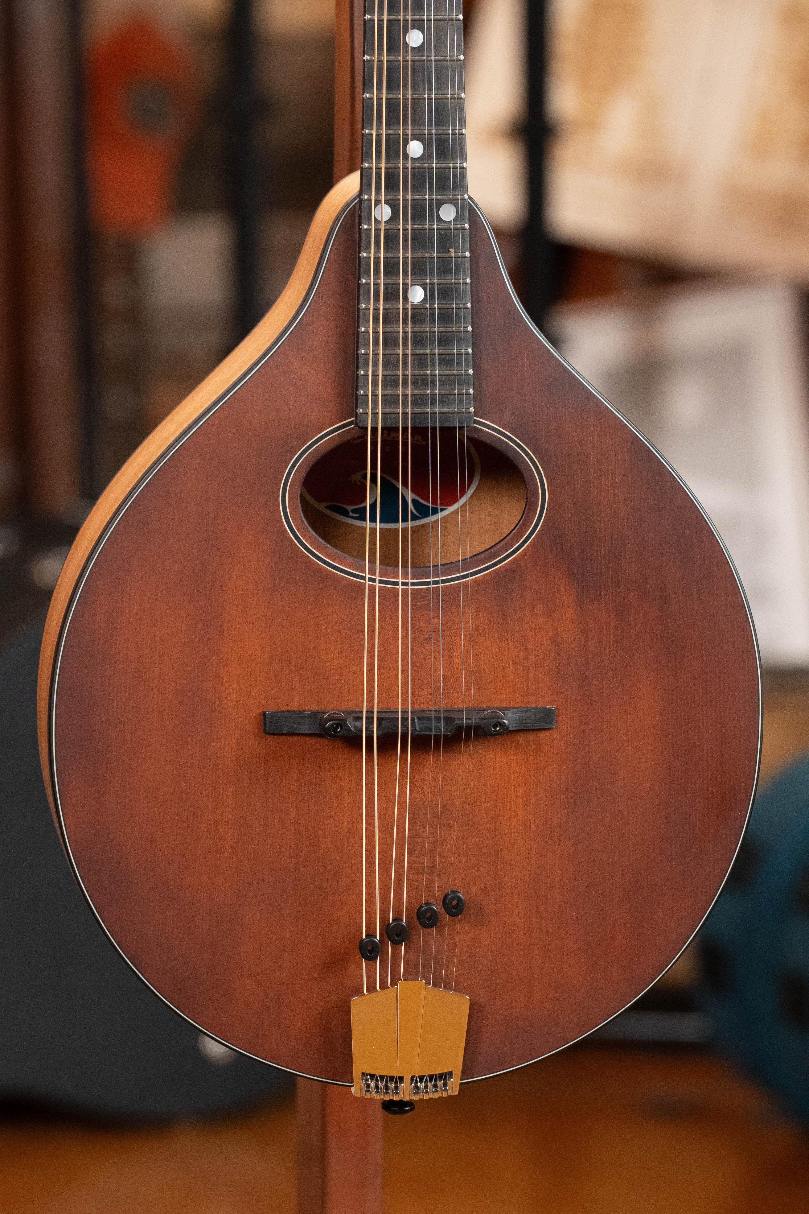 Eastman PCH-M104 Solid Spruce/Laminated Mahogany Flattop A-Style Mandolin #1754