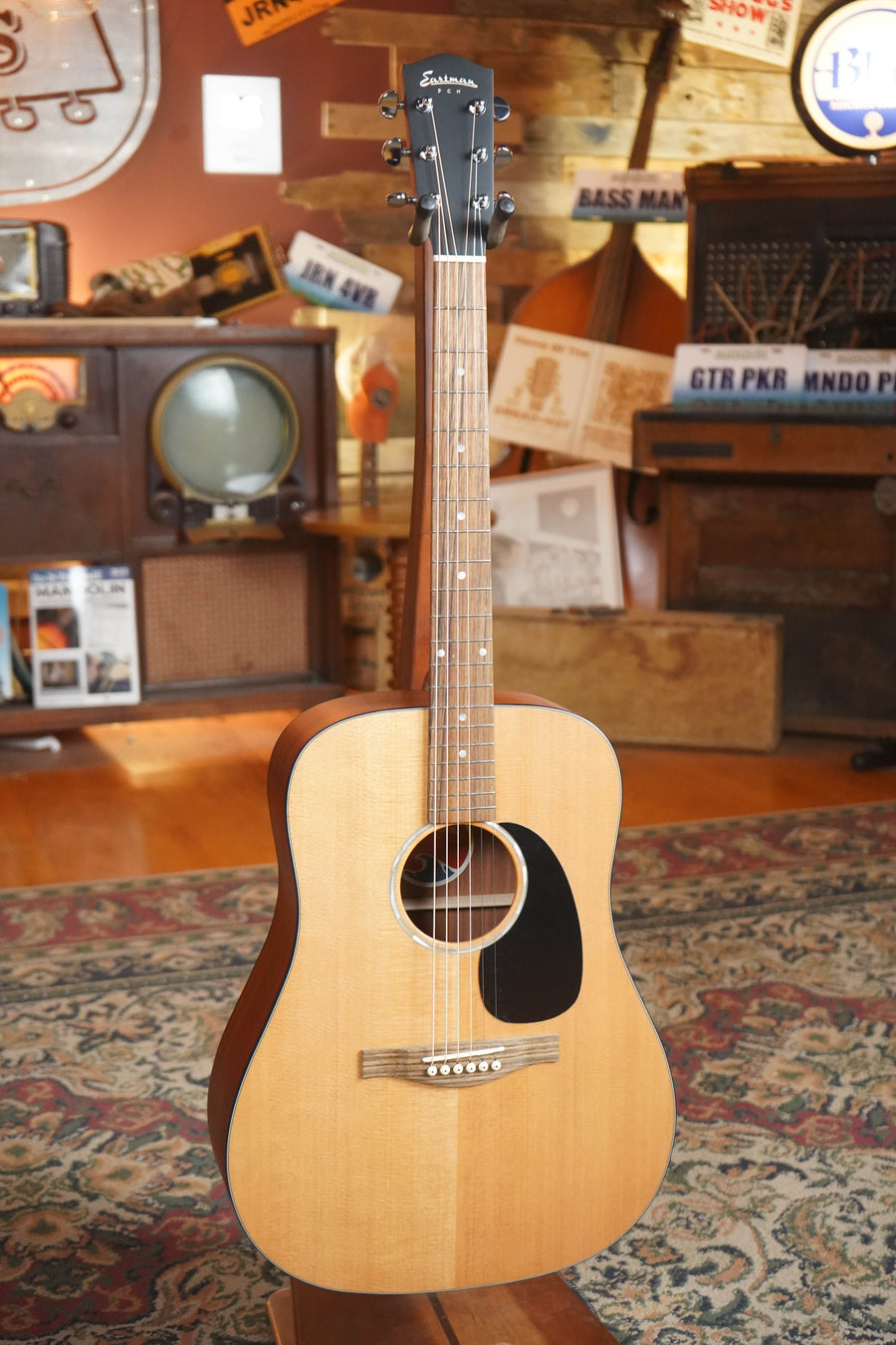 Eastman PCH1-D Solid Sitka/Laminated Sapele Dreadnought Acoustic Guitar #8948