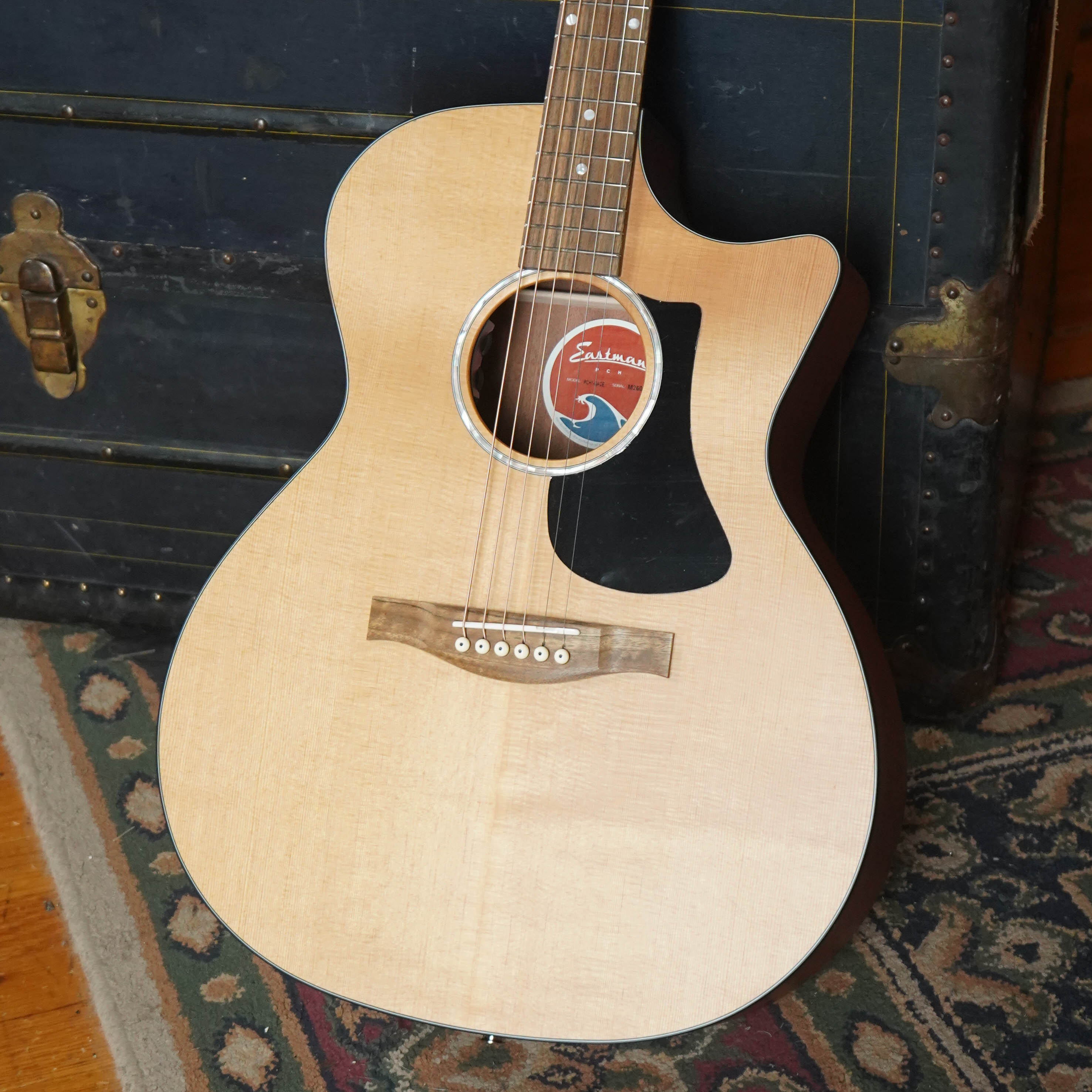 Eastman PCH1-GACE Cutaway Grand Auditorium Guitar w/Electronics #4739