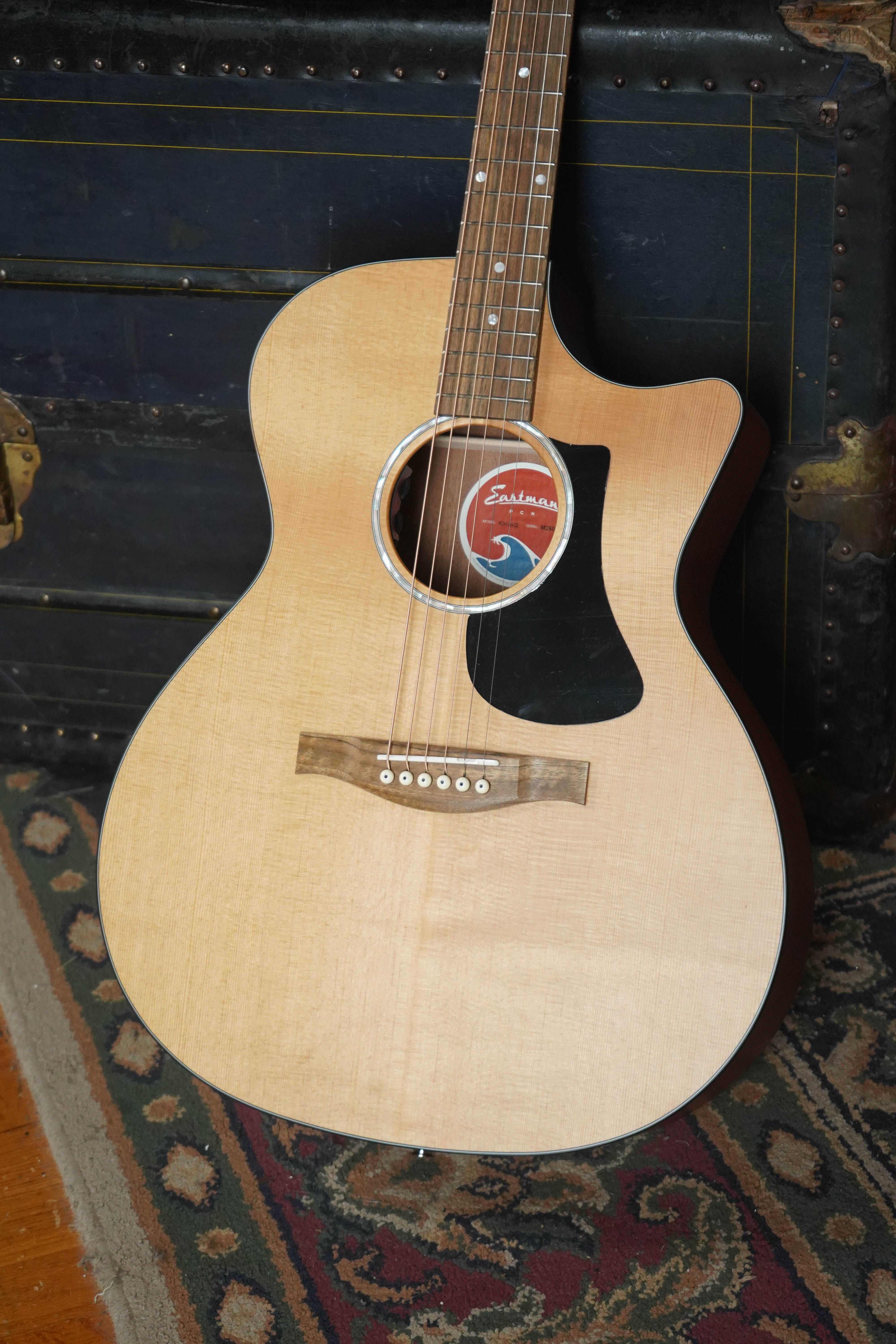 Eastman PCH1-GACE Cutaway Grand Auditorium Guitar w/Electronics #4739