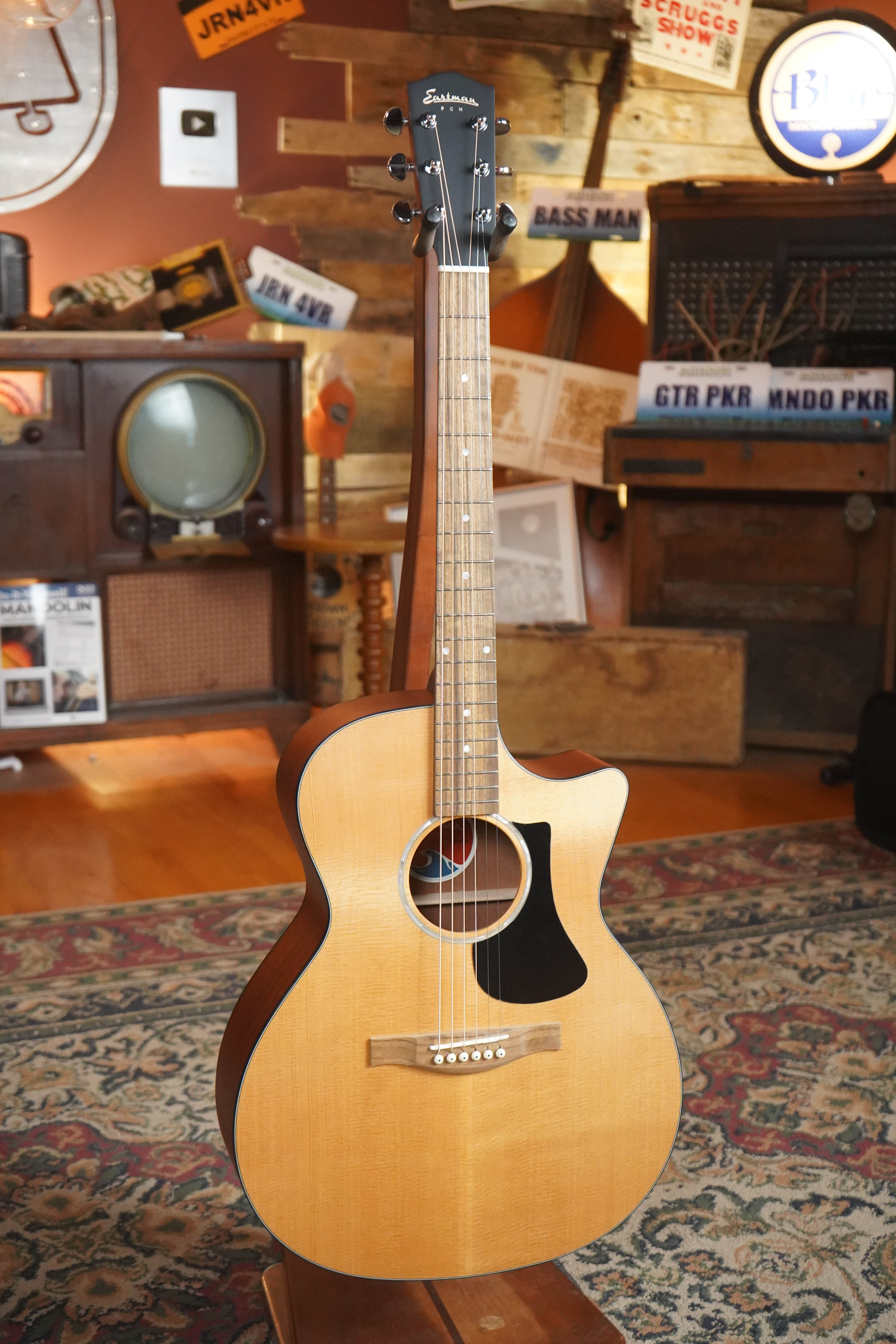 Eastman PCH1-GACE Cutaway Grand Auditorium Guitar w/Electronics #4739
