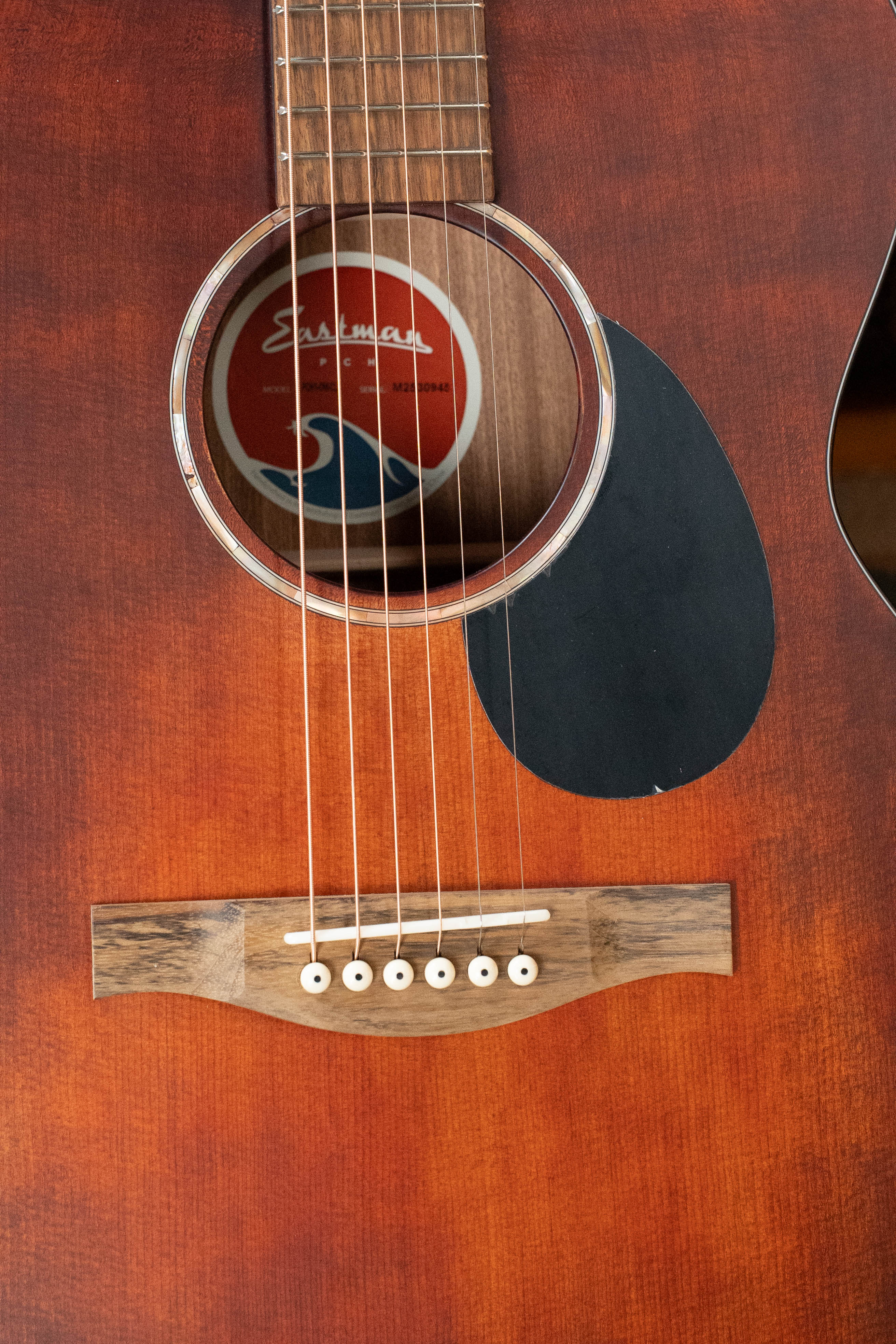 Eastman PCH1-OM-CLA Thermo-Cured Sitka/Laminated Sapele Classic Finish Orchestra Model Acoustic Guitar #0945