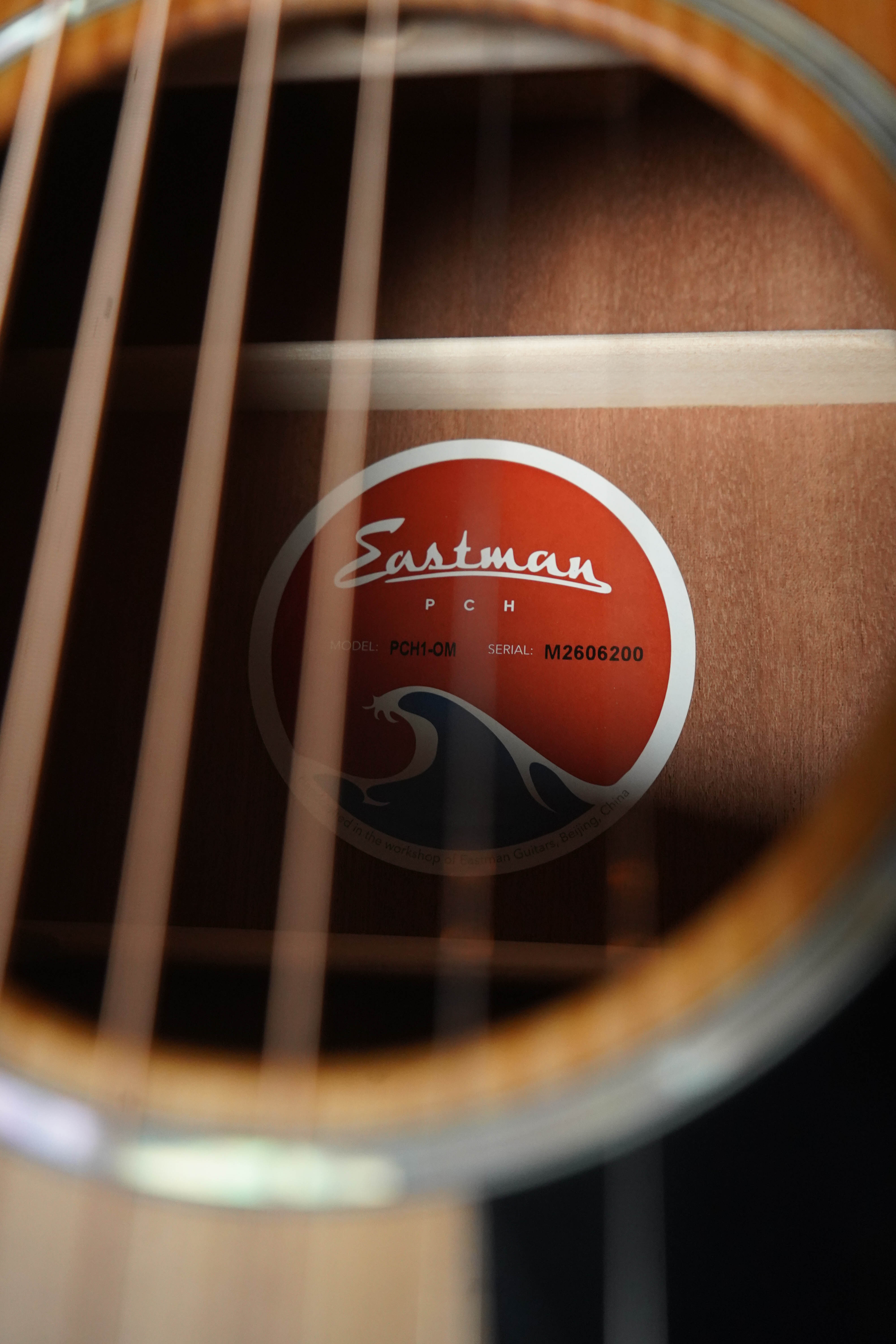 Eastman PCH1-OM Orchestra Model Acoustic Guitar #6200