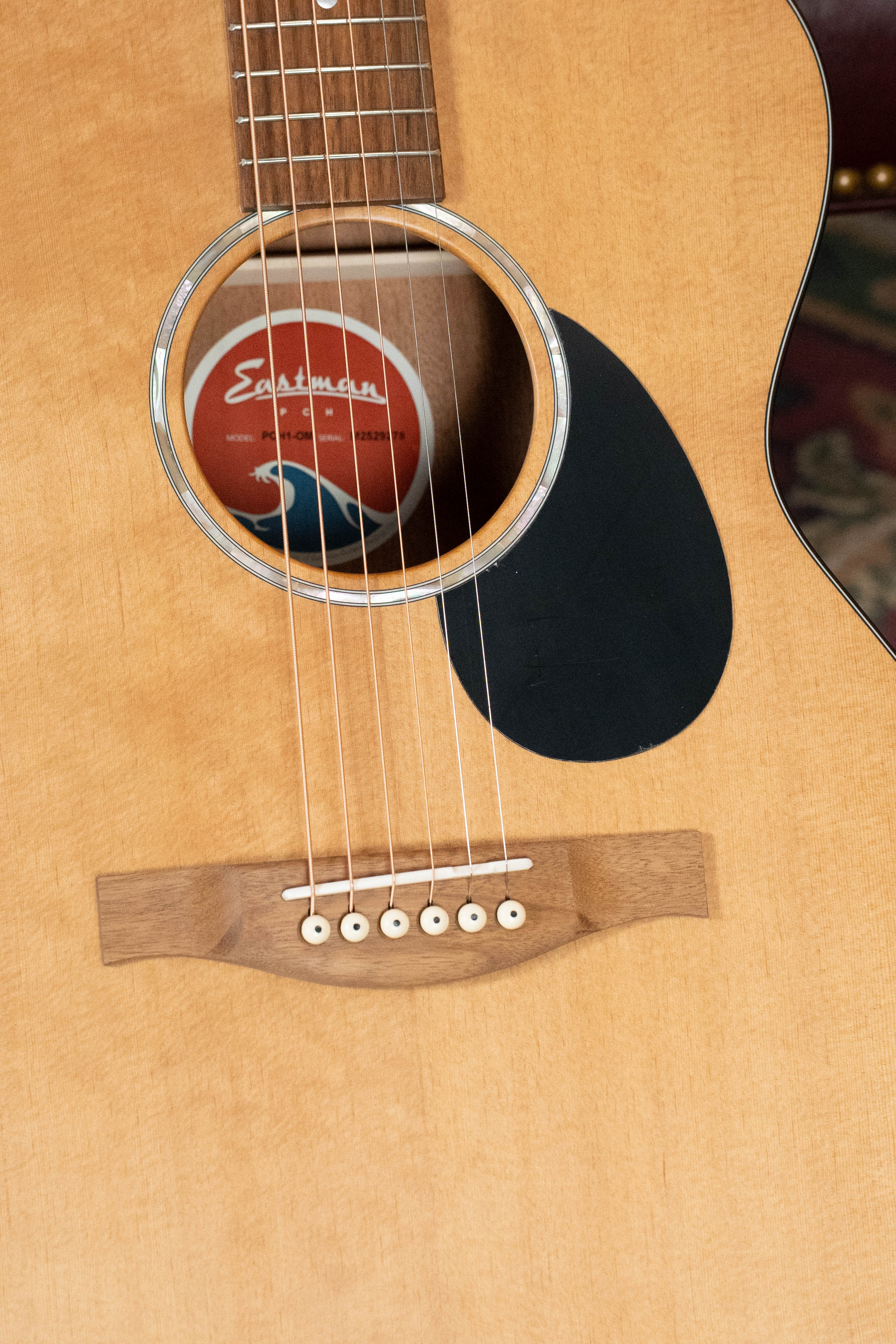 Eastman PCH1-OM Thermo-Cured Sitka/Laminated Sapele Orchestra Model Acoustic Guitar #9278