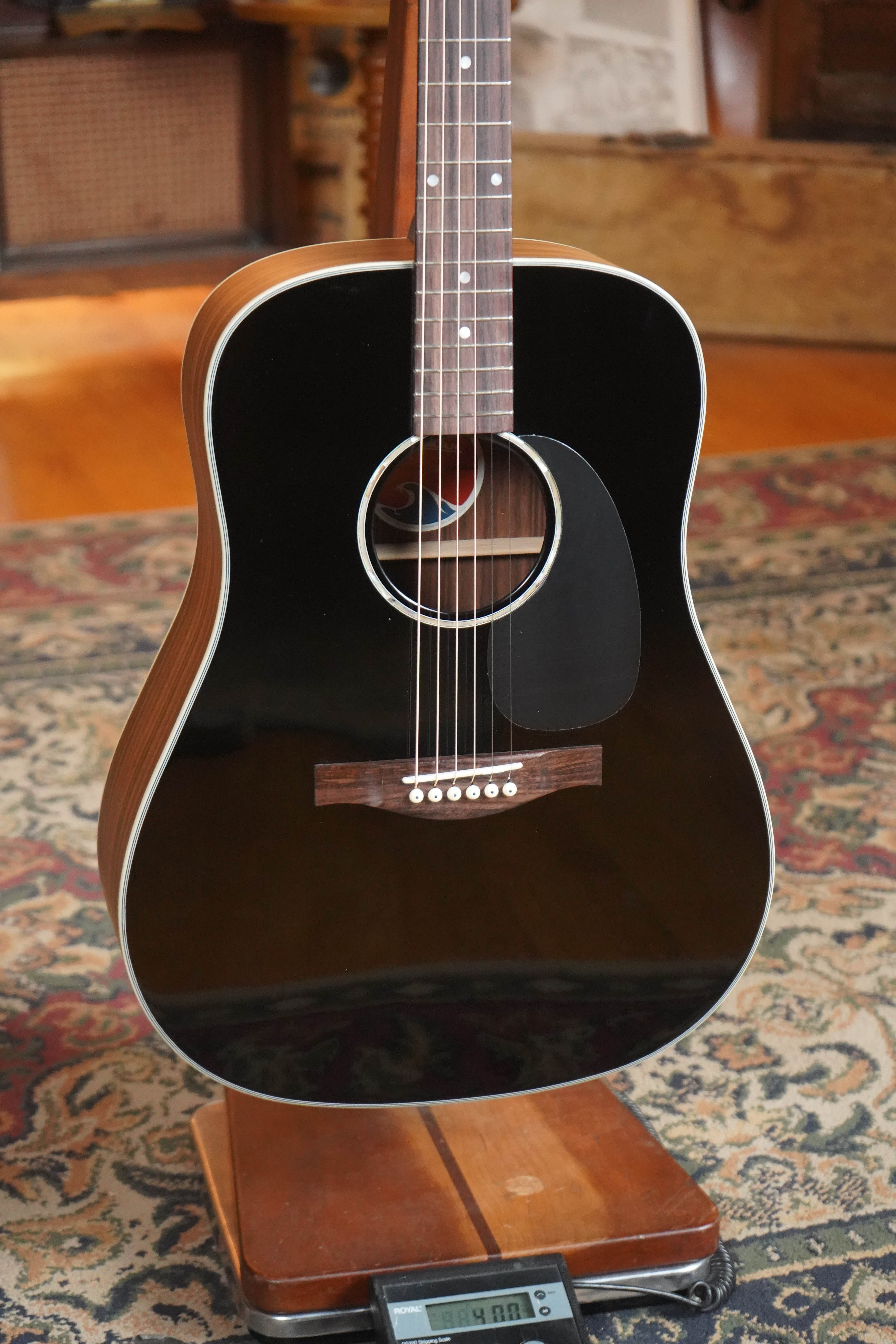 Eastman PCH2-D-BK Black Top Dreadnought Acoustic Guitar #2966
