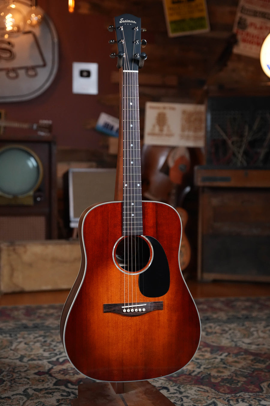 Eastman PCH2-D-CLA Solid Thermo-Cured Sitka/Laminated Rosewood Classic Finish Dreadnought Acoustic Guitar #9394