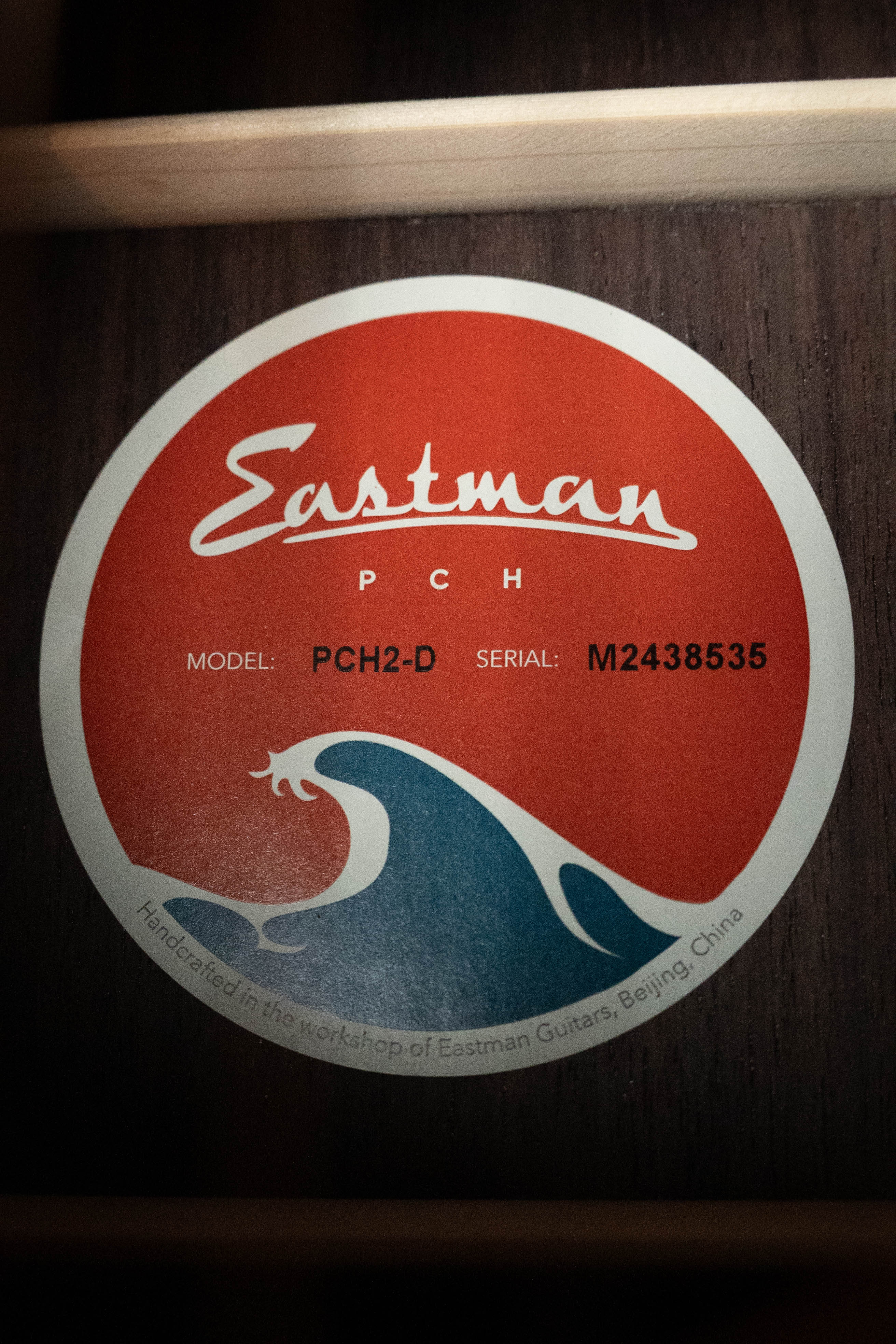 Eastman PCH2-D Solid Sitka/Laminated Rosewood Dreadnought Acoustic Guitar #8535