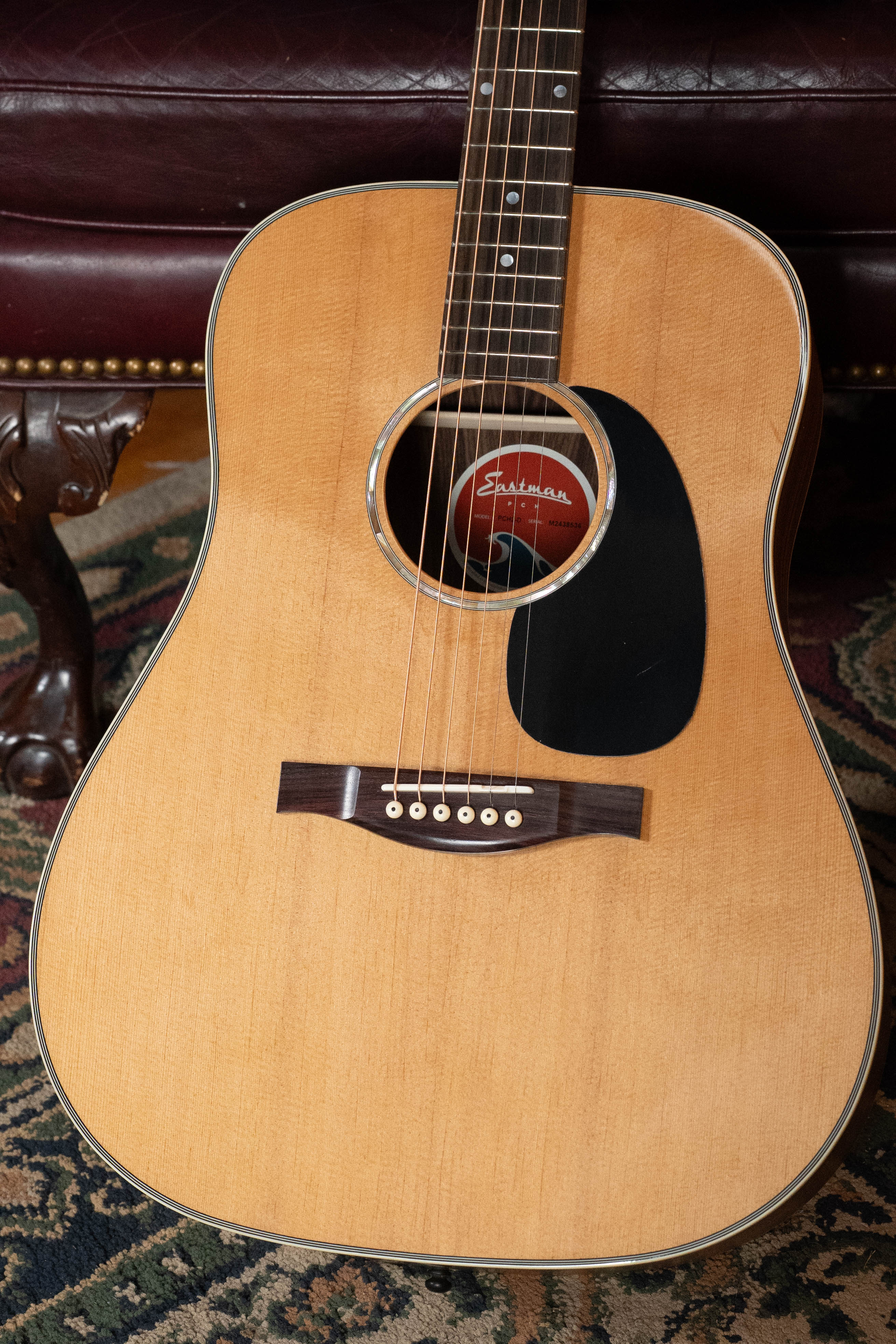 Eastman PCH2-D Solid Sitka/Laminated Rosewood Dreadnought Acoustic Gui