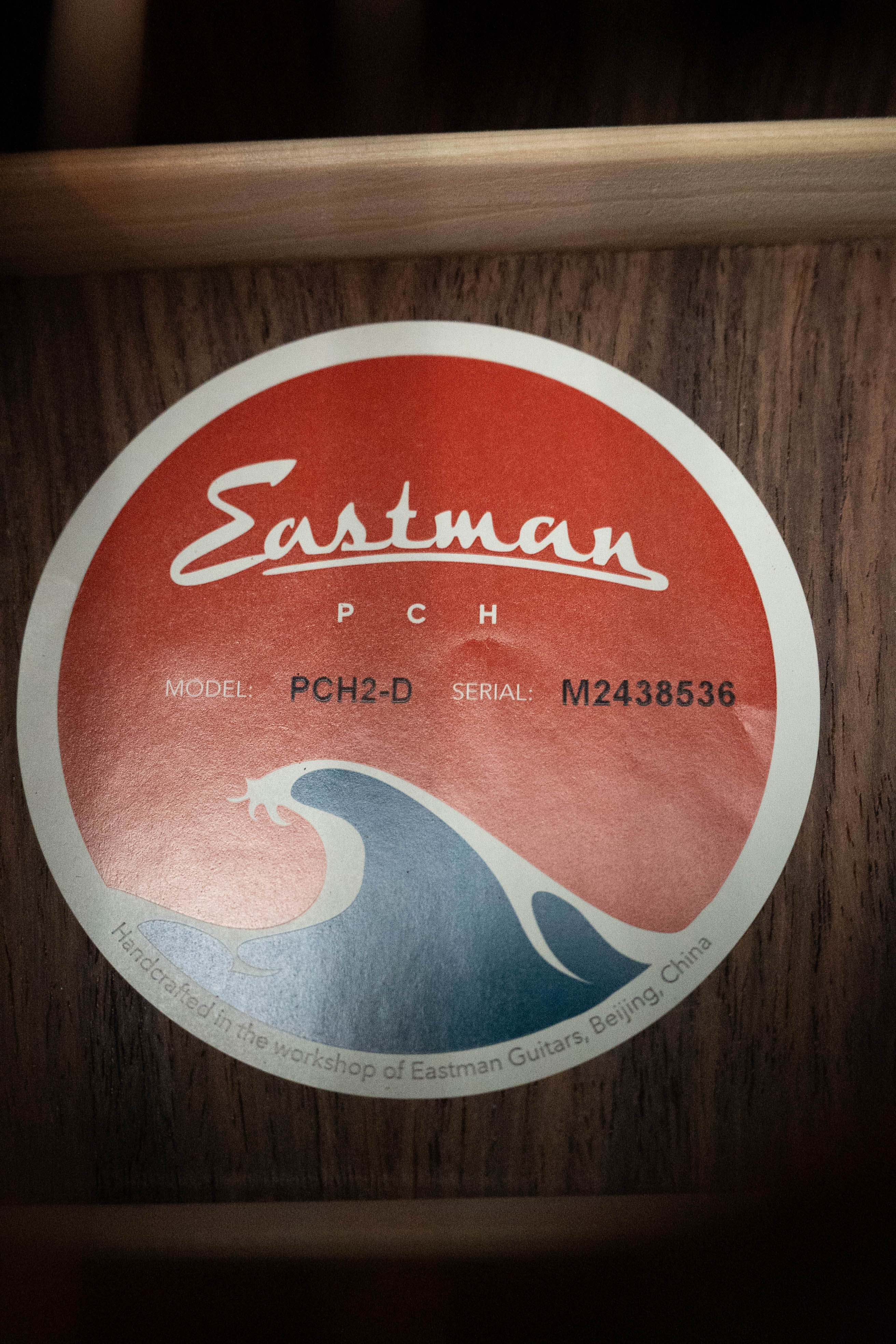 Eastman PCH2-D Solid Sitka/Laminated Rosewood Dreadnought Acoustic Guitar #8536