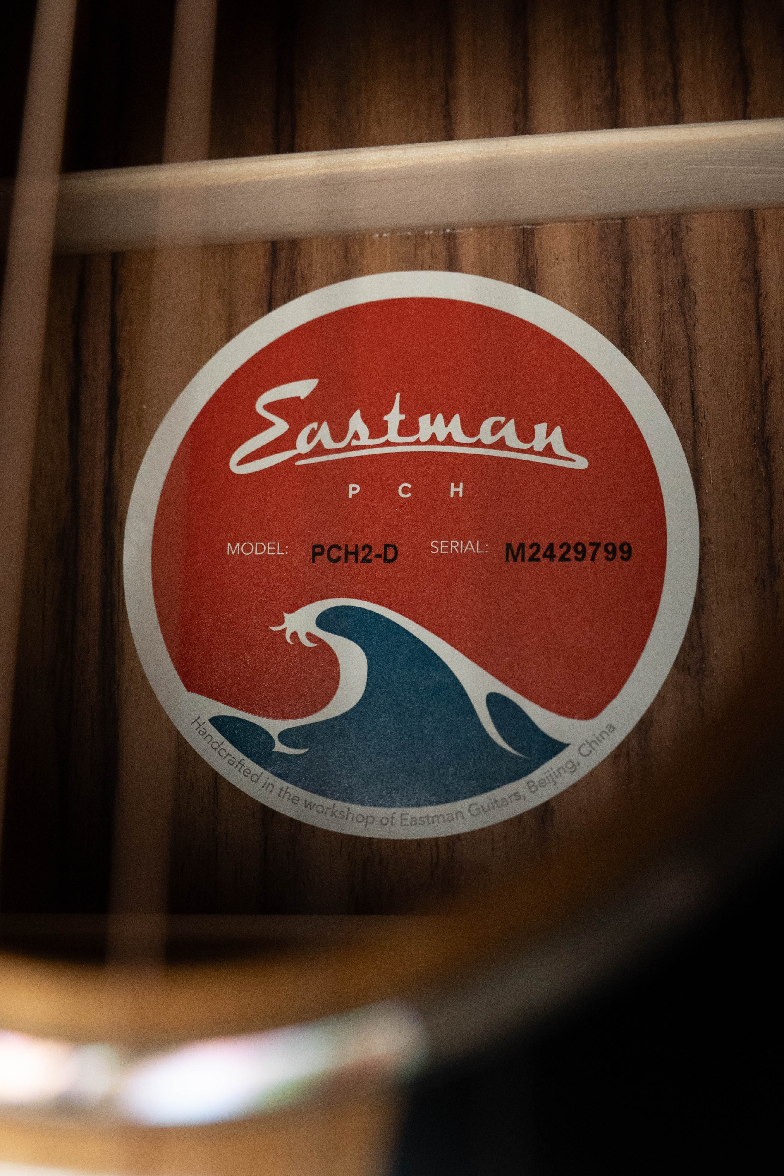 Eastman PCH2-D Solid Sitka/Laminated Rosewood Dreadnought Acoustic Guitar #9799