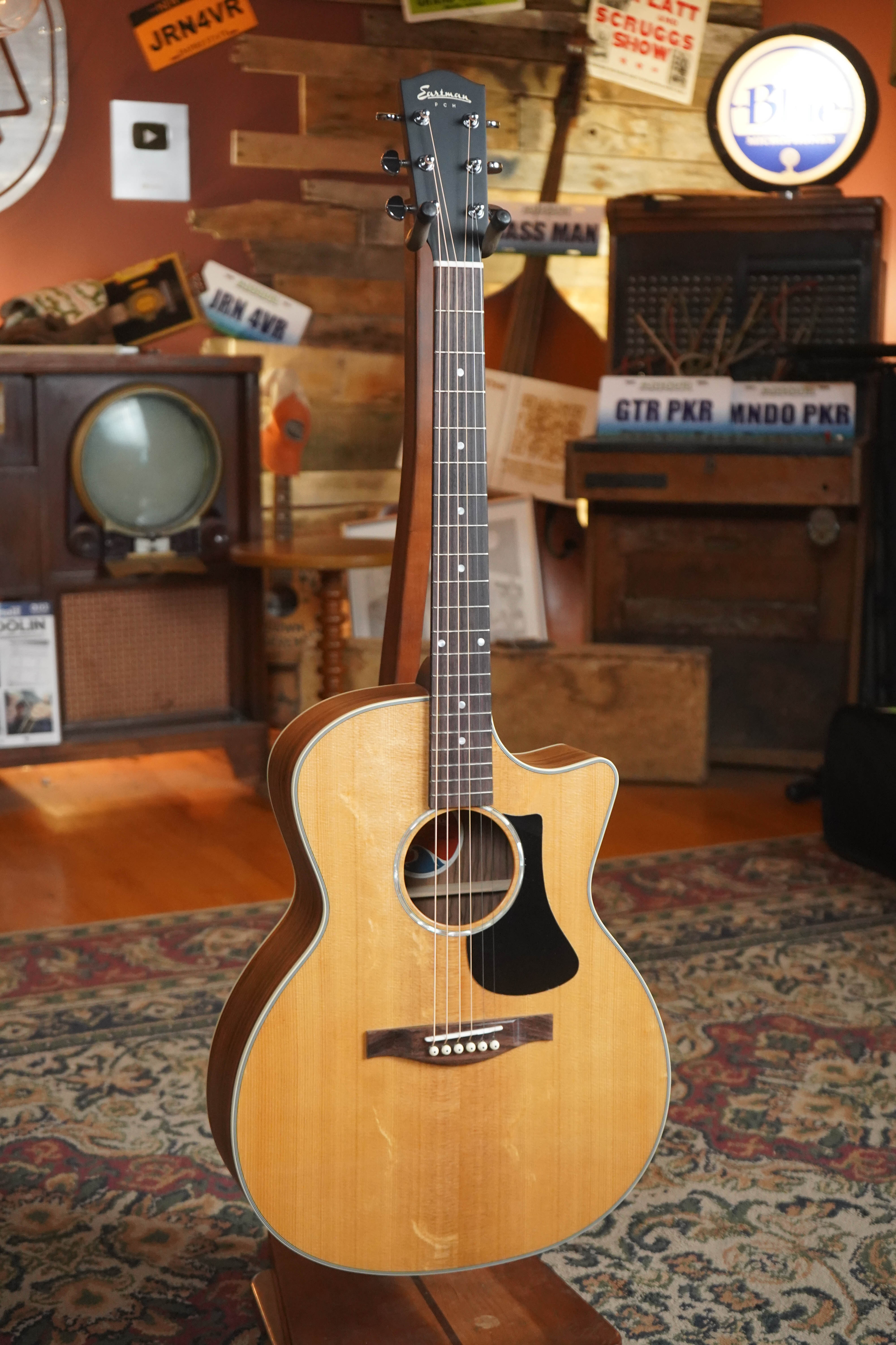 Eastman PCH2-GACE Grand Auditorium Cutaway Guitar w/Fishman Pickup #36