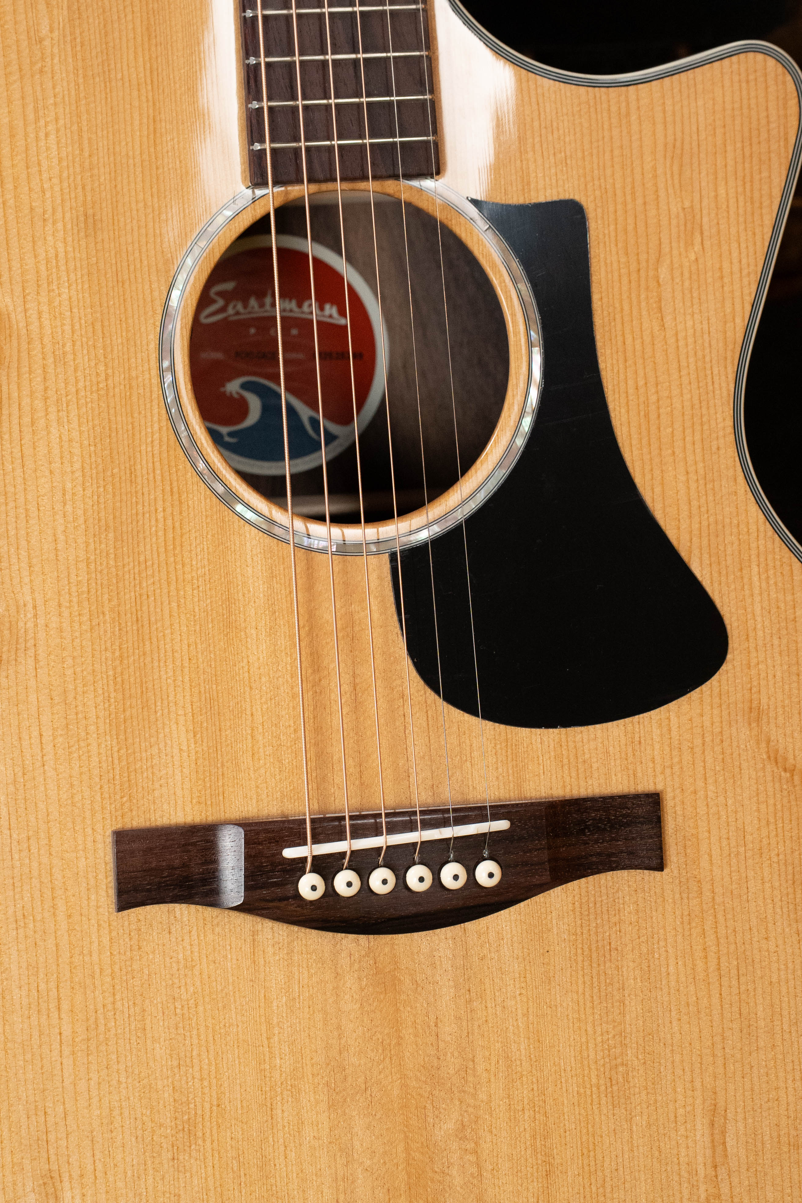 Eastman PCH2-GACE Solid Thermo-Cured Sitka/Laminated Rosewood Grand Auditorium Cutaway Guitar w/Fishman Pickup #5399