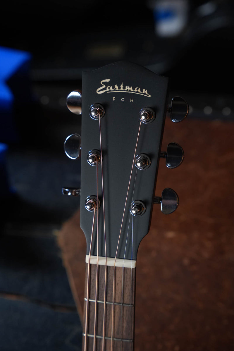 Eastman PCH2-OM-BK Black Orchestra Model Acoustic Guitar #2569