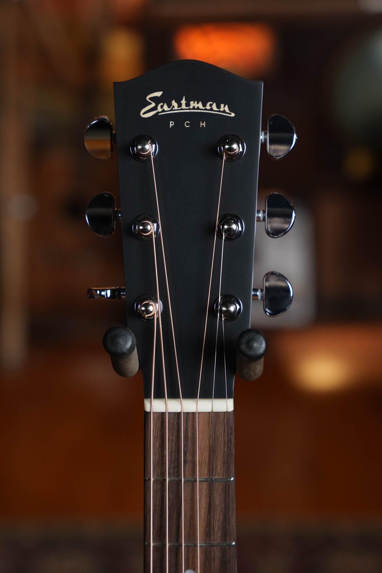 Eastman PCH2-OM-BK Black Orchestra Model Acoustic Guitar #2569