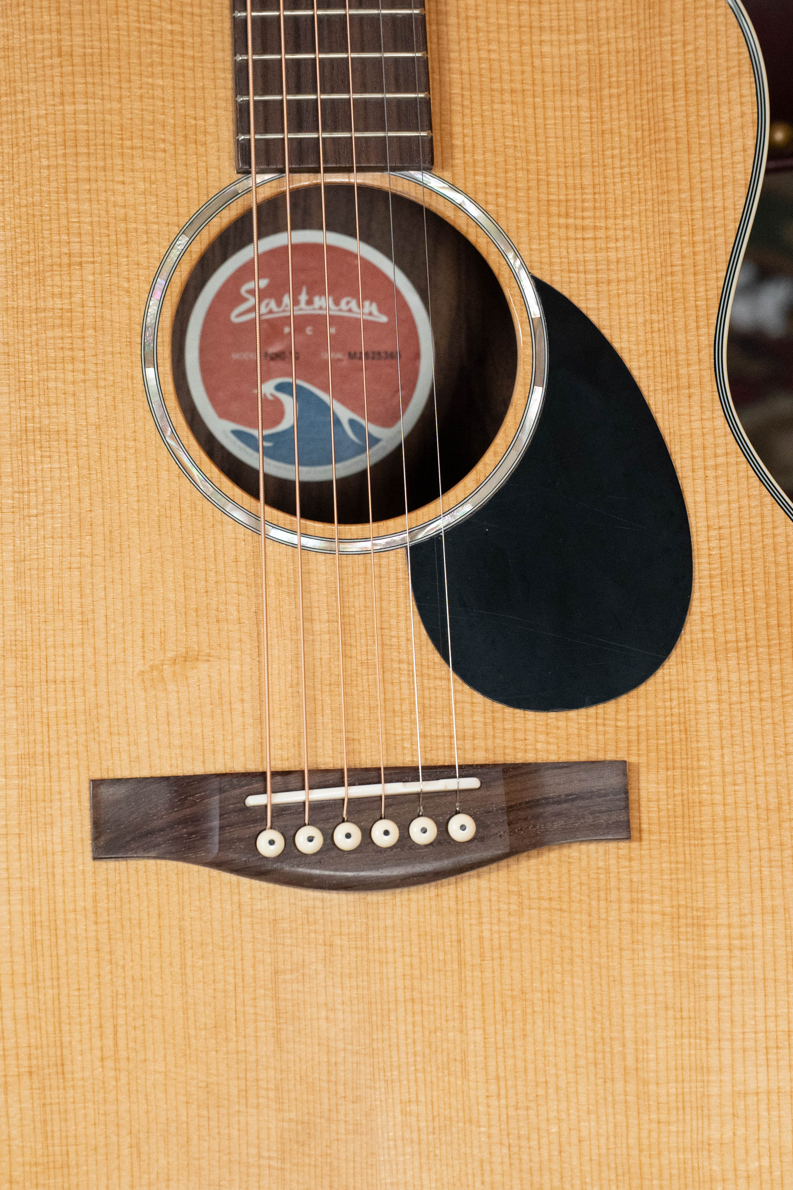 Eastman PCH2-TG Thermo-Cured Solid Sitka/Laminated Rosewood Travel Acoustic Guitar #5365