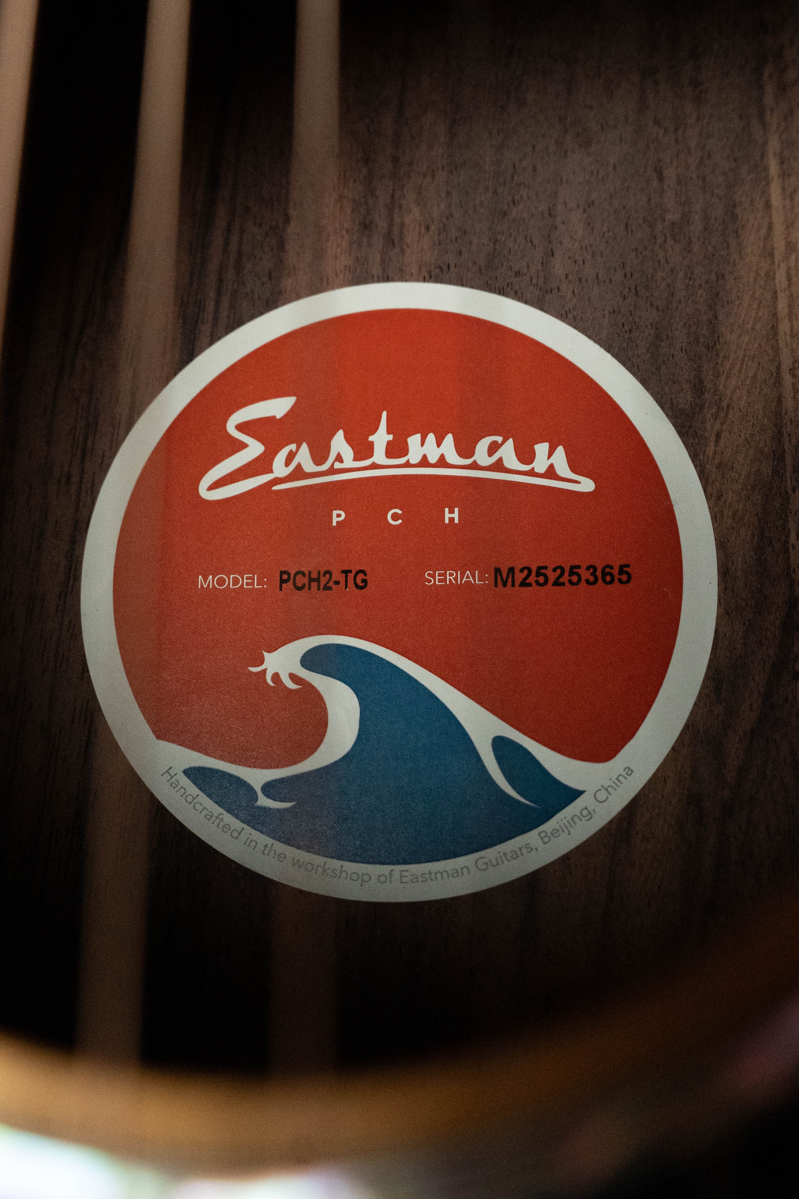 Eastman PCH2-TG Thermo-Cured Solid Sitka/Laminated Rosewood Travel Acoustic Guitar #5365