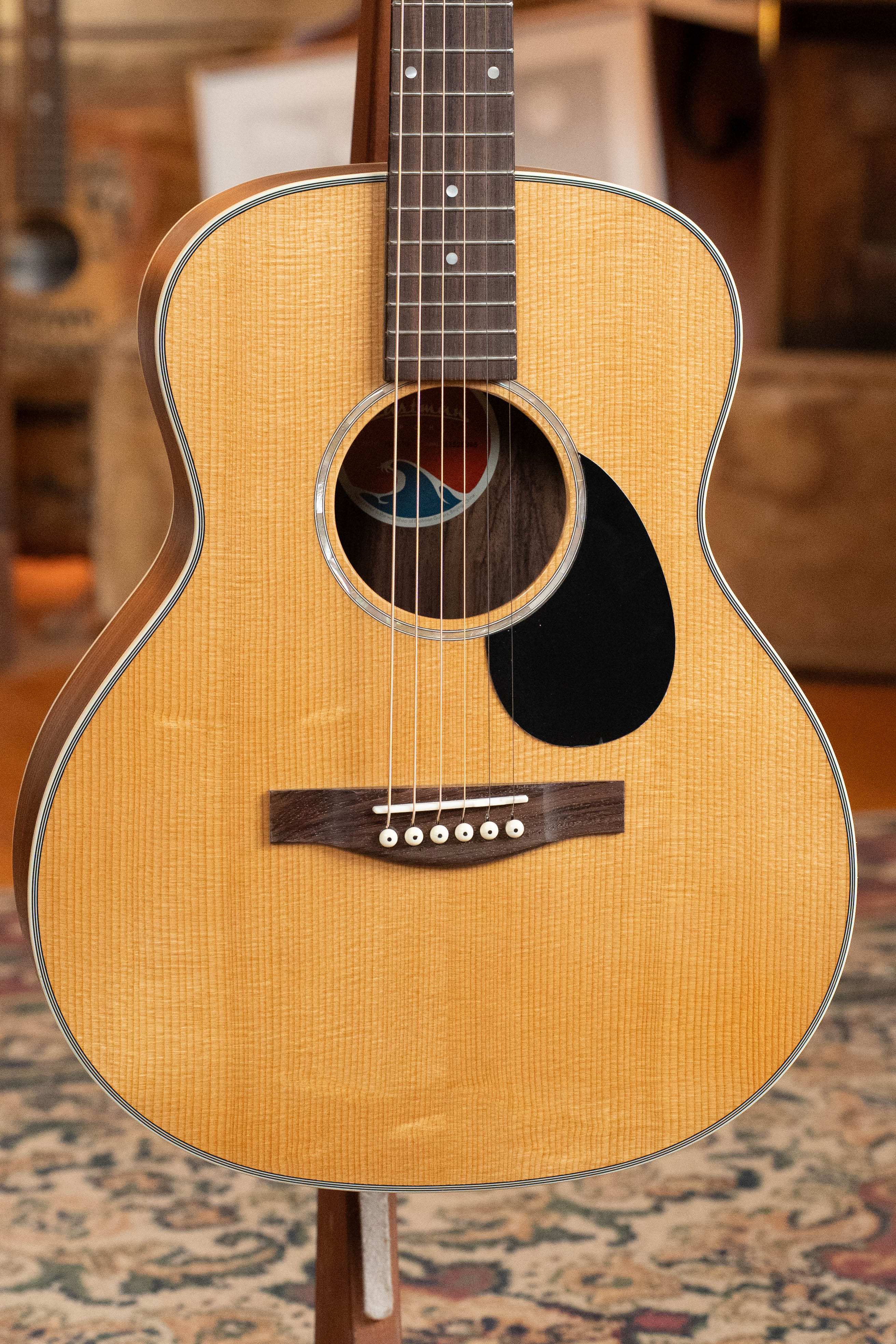 Eastman PCH2-TG Thermo-Cured Solid Sitka/Laminated Rosewood Travel Acoustic Guitar #5365