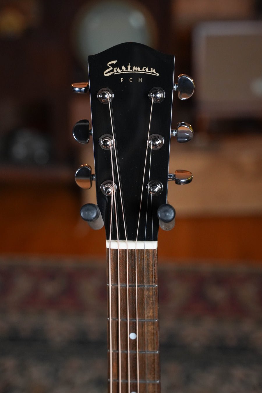 Eastman PCH3-GACE-TBK Solid Spruce/Laminated Maple Grand Auditorium Guitar w/Fishman Pickup #5739