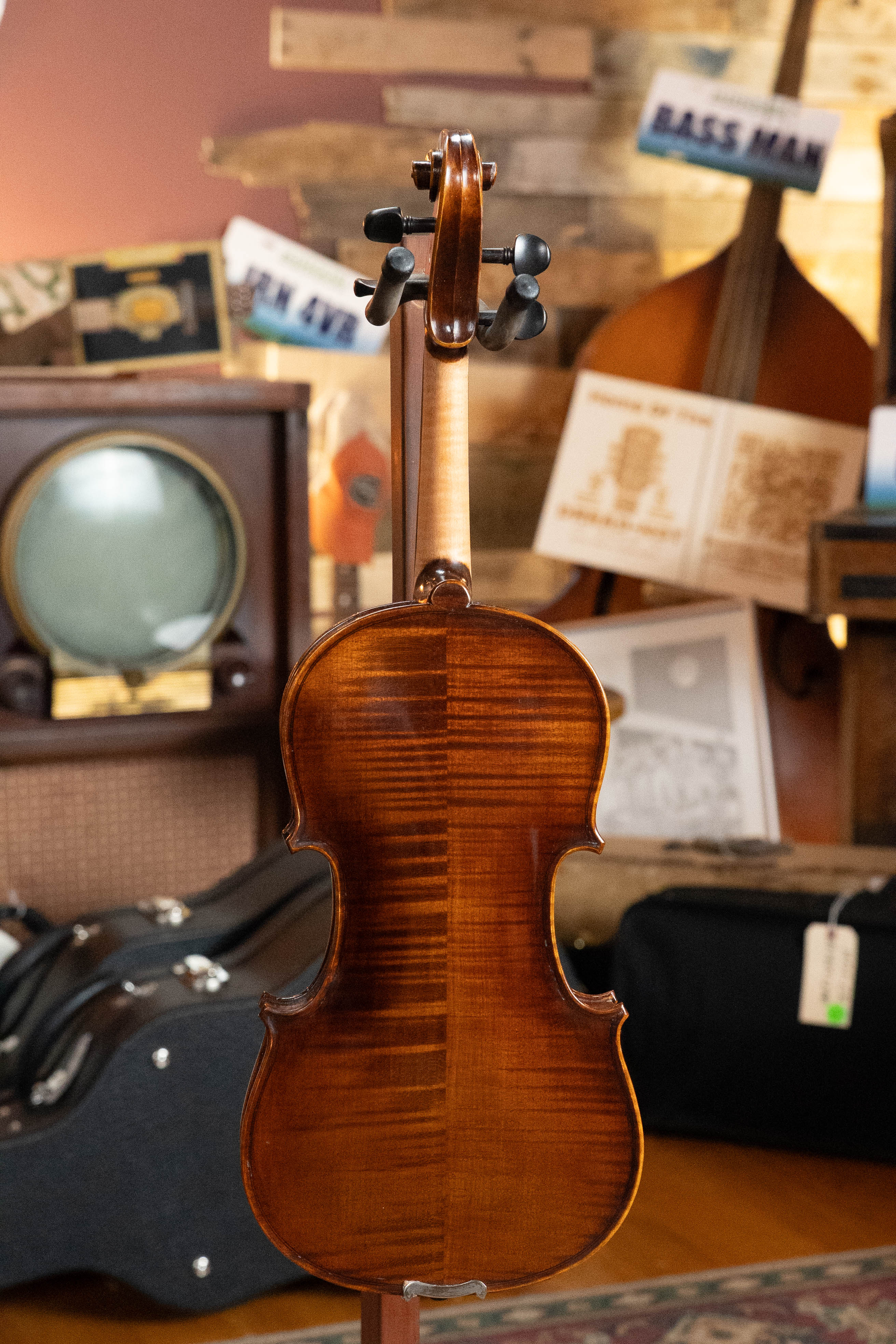 Eastman Spruce/Maple 4/4 Sized Andreas Eastman Stradivari Violin VLF2 Kit #3931