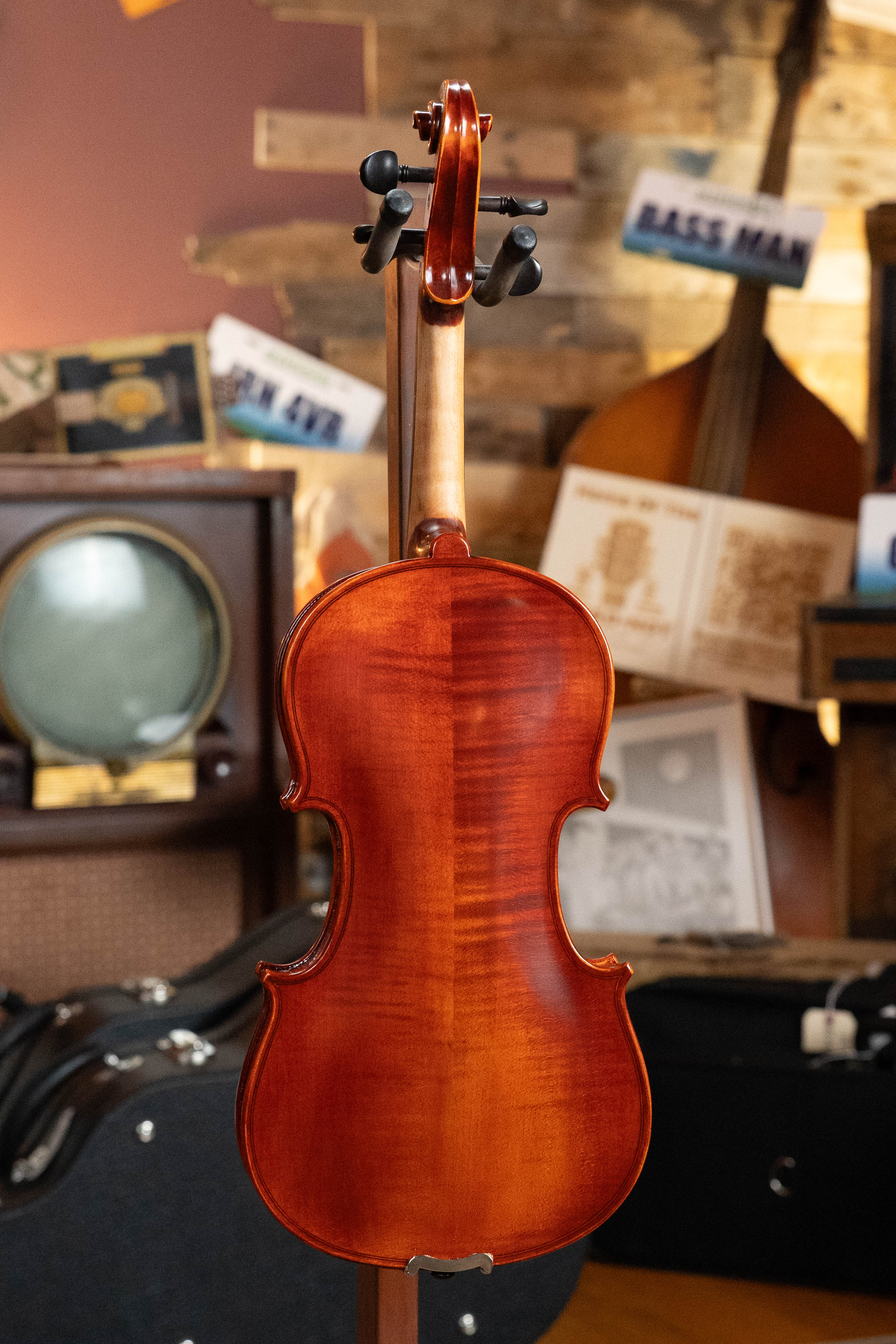 Eastman Spruce/Maple 4/4 Sized Stradivari Violin VLF1 Kit #4736